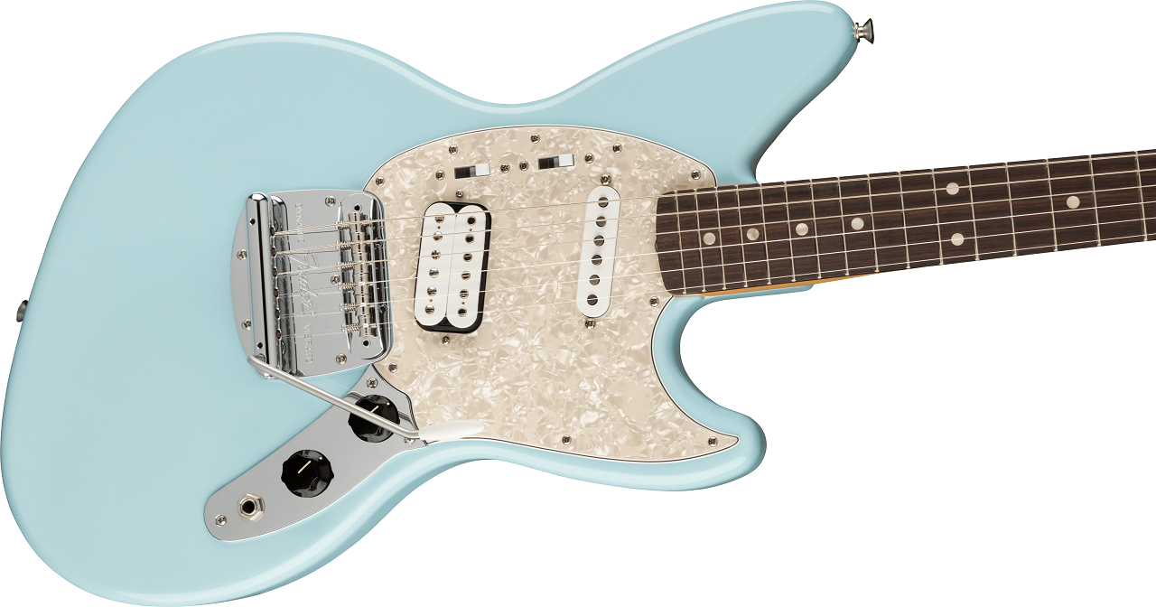 Kurt Cobain Jag-Stang®, Rosewood Fingerboard, Sonic Blue