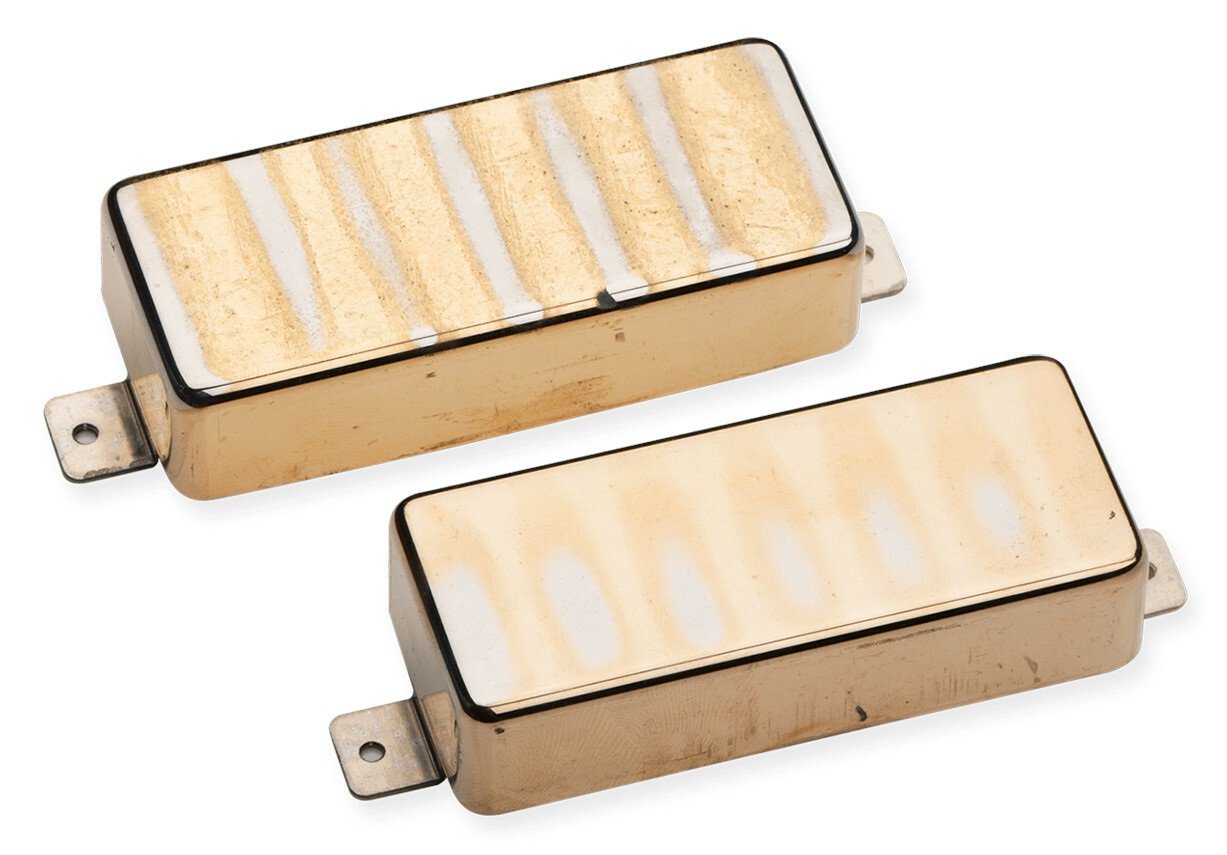 Antiquity II - Firebird - Mini Humbucker Set, Aged - Gold Cover