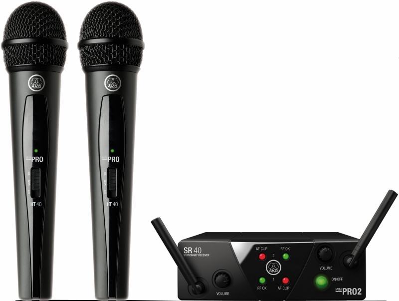 WMS 40 MINI Dual Vocal Set - Drahtlos Mikrofonsystem mit zwei Handsendern