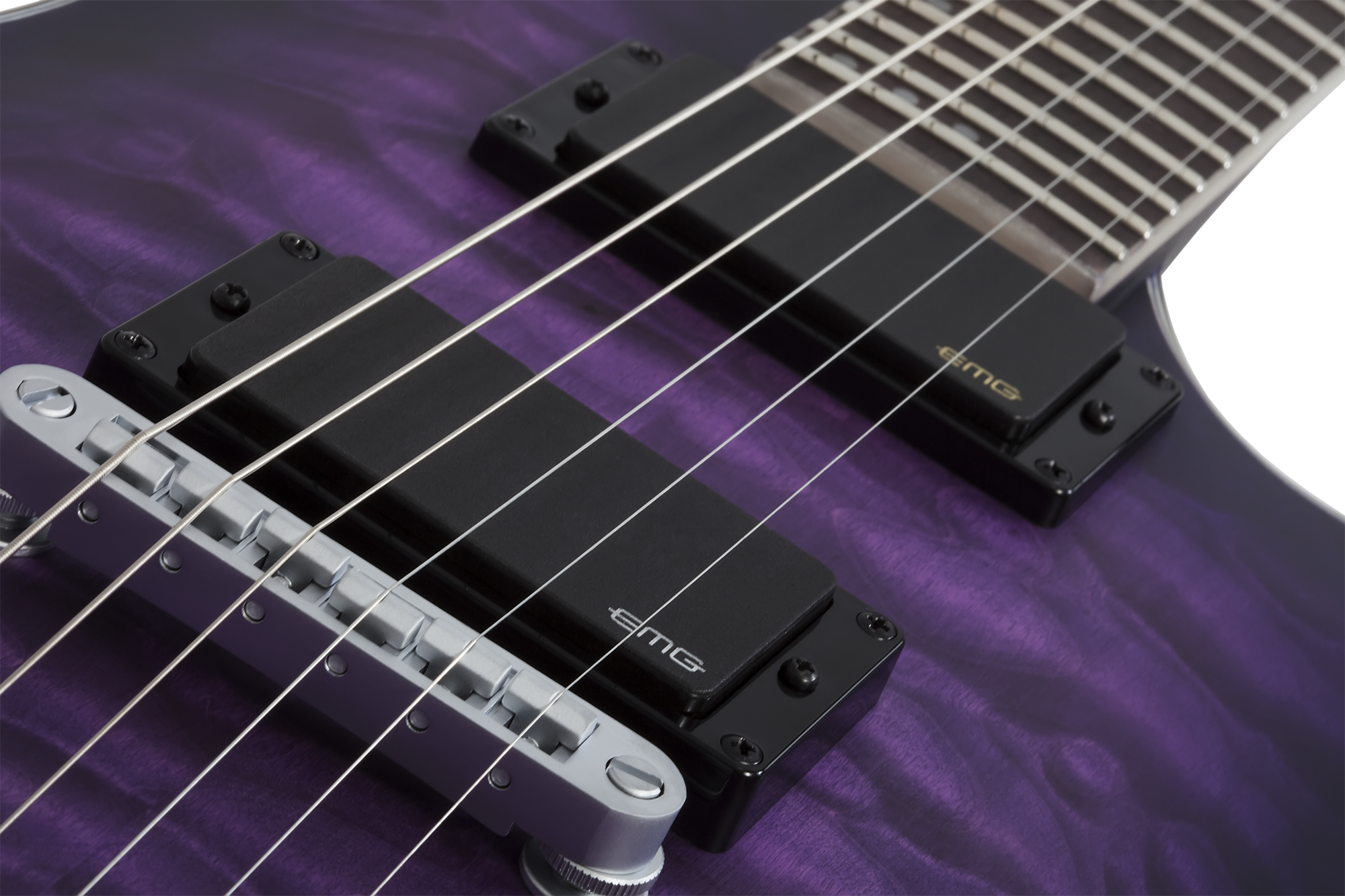 C-1 Platinum Satin Purple Burst E-Gitarre
