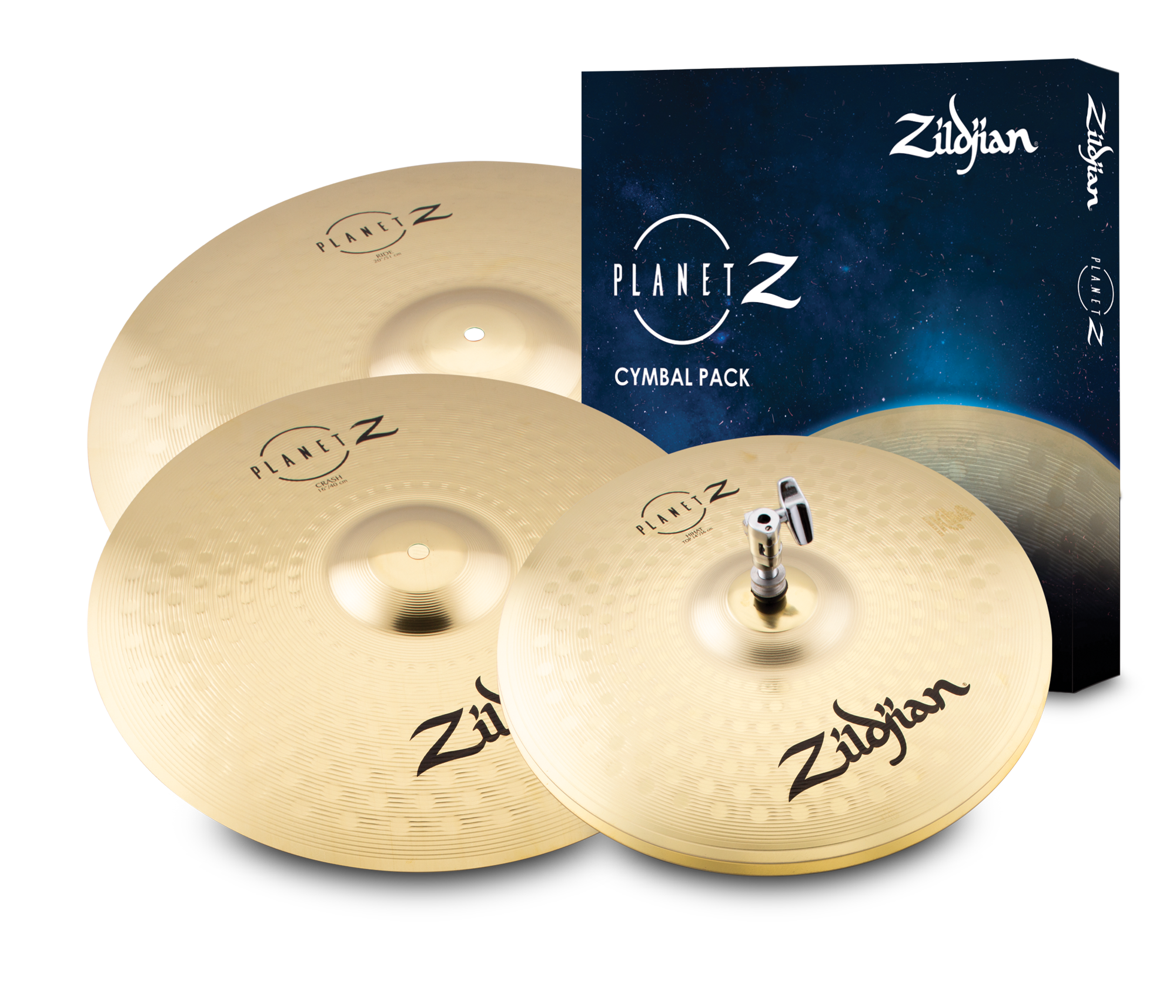 Beckenset Planet Z 4 Pack, 14H, 16Cr, 20R
