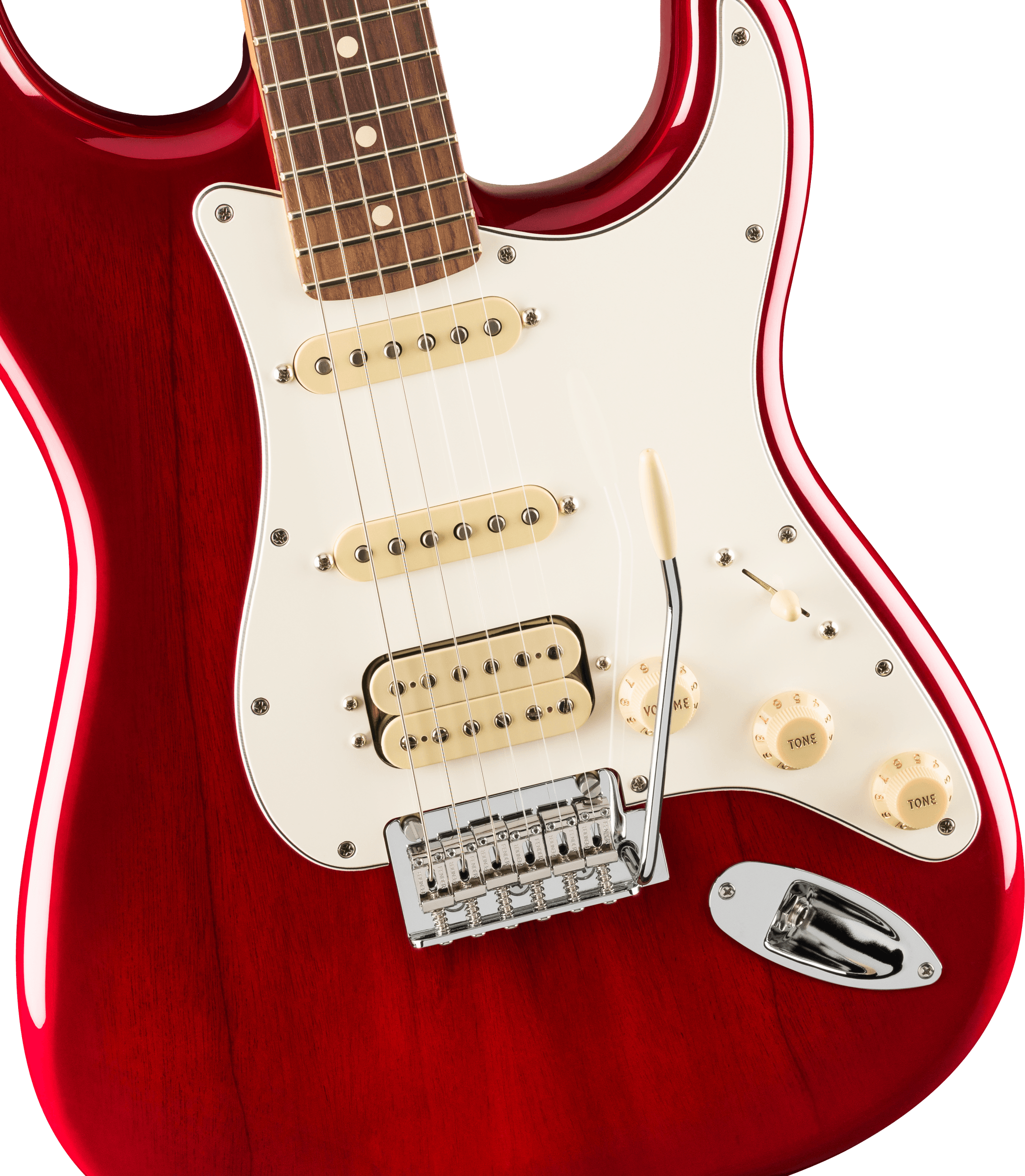 Player II Stratocaster HSS Transparent Cherry Burst