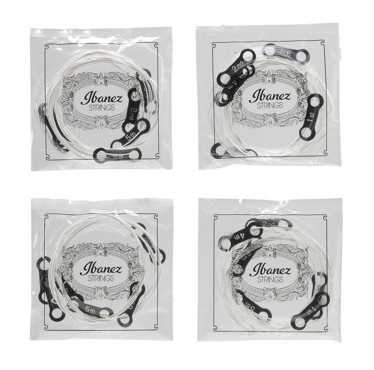 Konzertgitarrensaiten Nylon 4 Sets Stärken .0285/.0327/.0410/.030/.036/.044