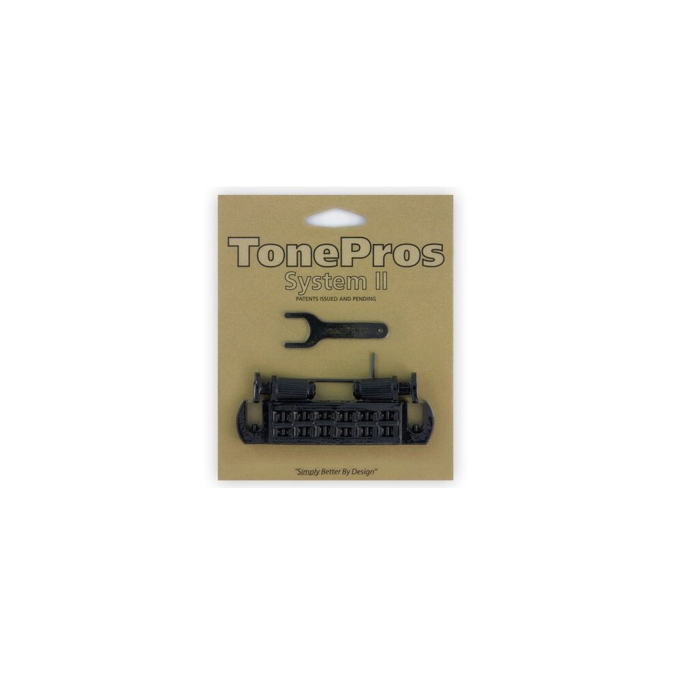 AVT2M B - Wraparound Bridge with MSPRS Locking Studs (Metric) - Black