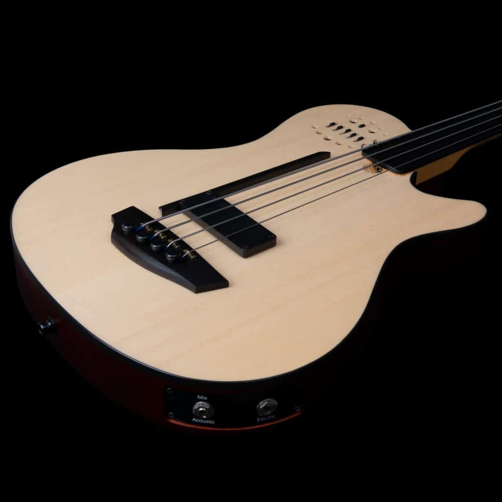 A4 Ultra Natural Fretless A/E