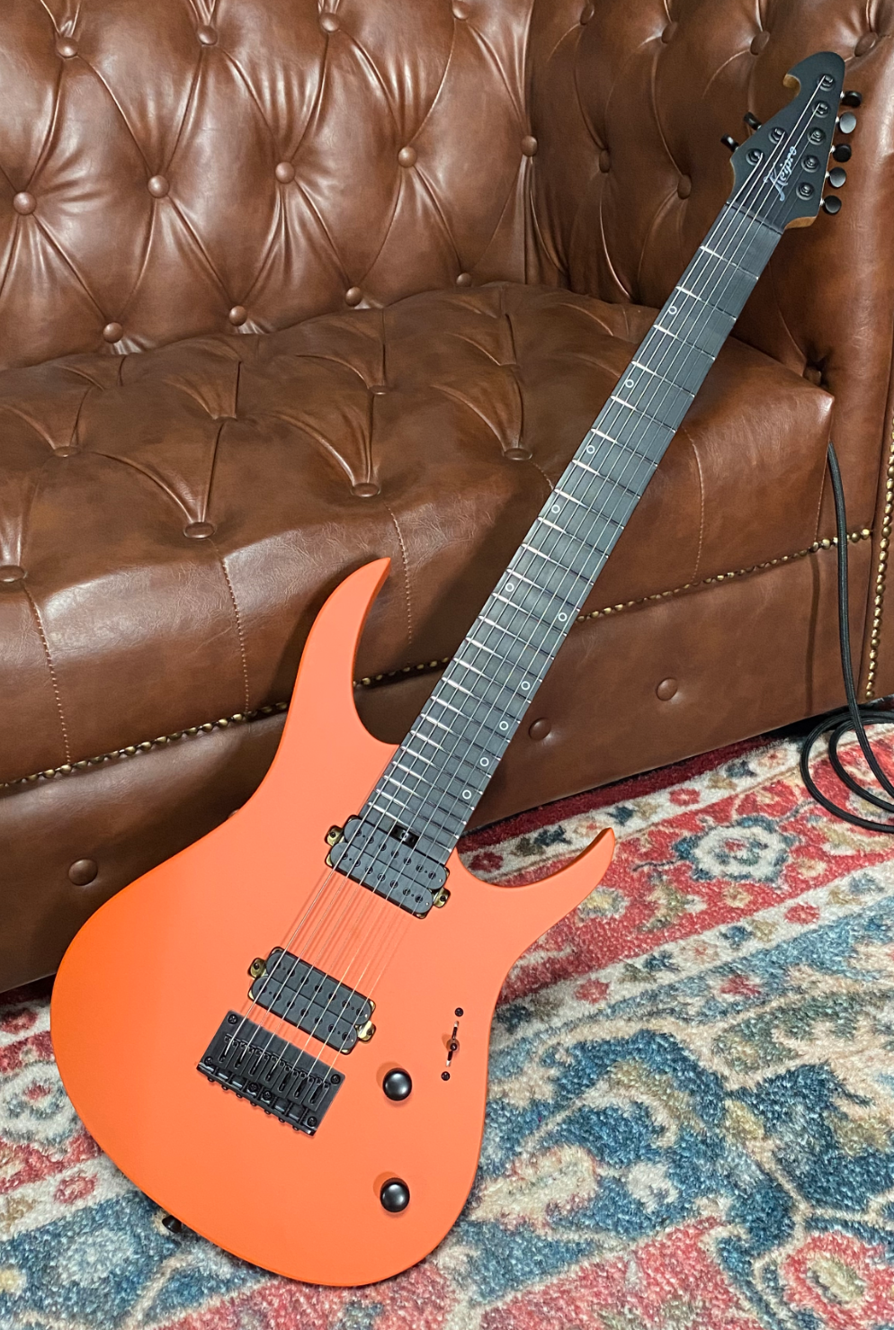 X-S7  H.H Matte Orange 7-Saitige E-Gitarre