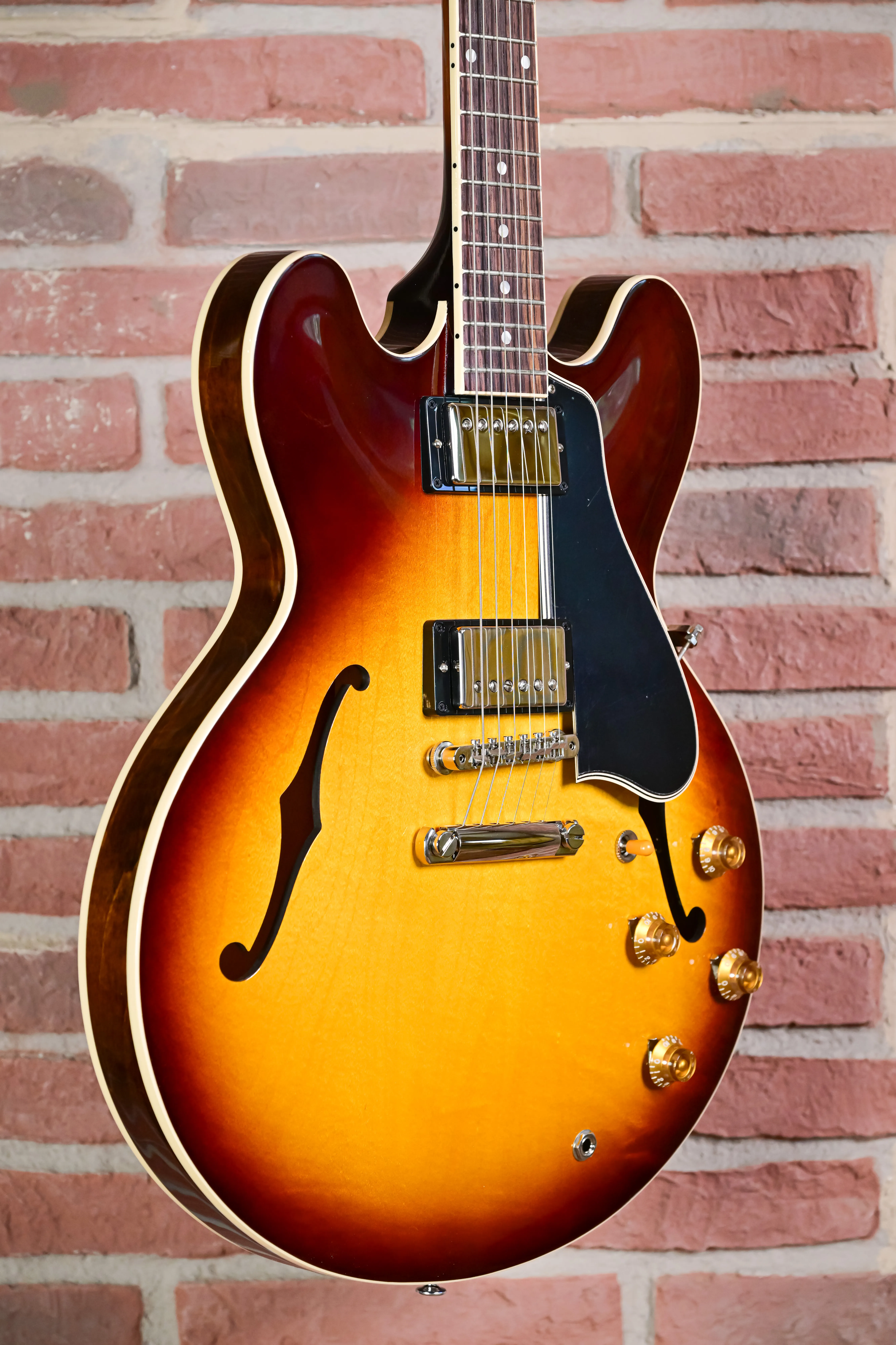 ES-335 50s - Vintage Tobacco Burst Semi-Hollowbody Guitar