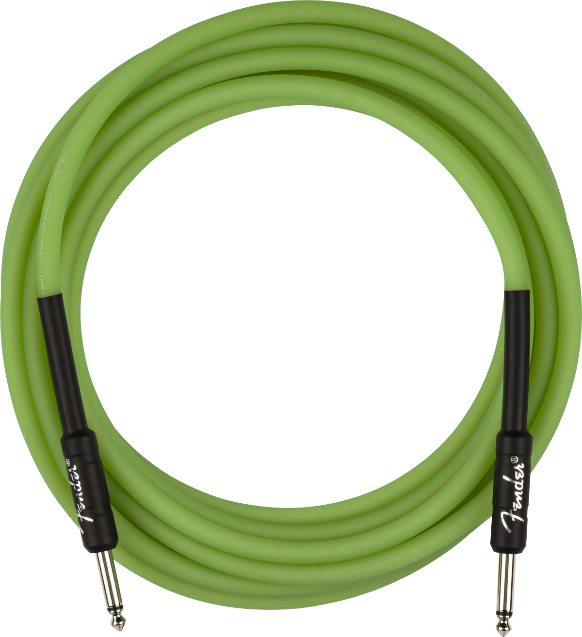 Professional Glow in the Dark Cable, Green, 18.6'