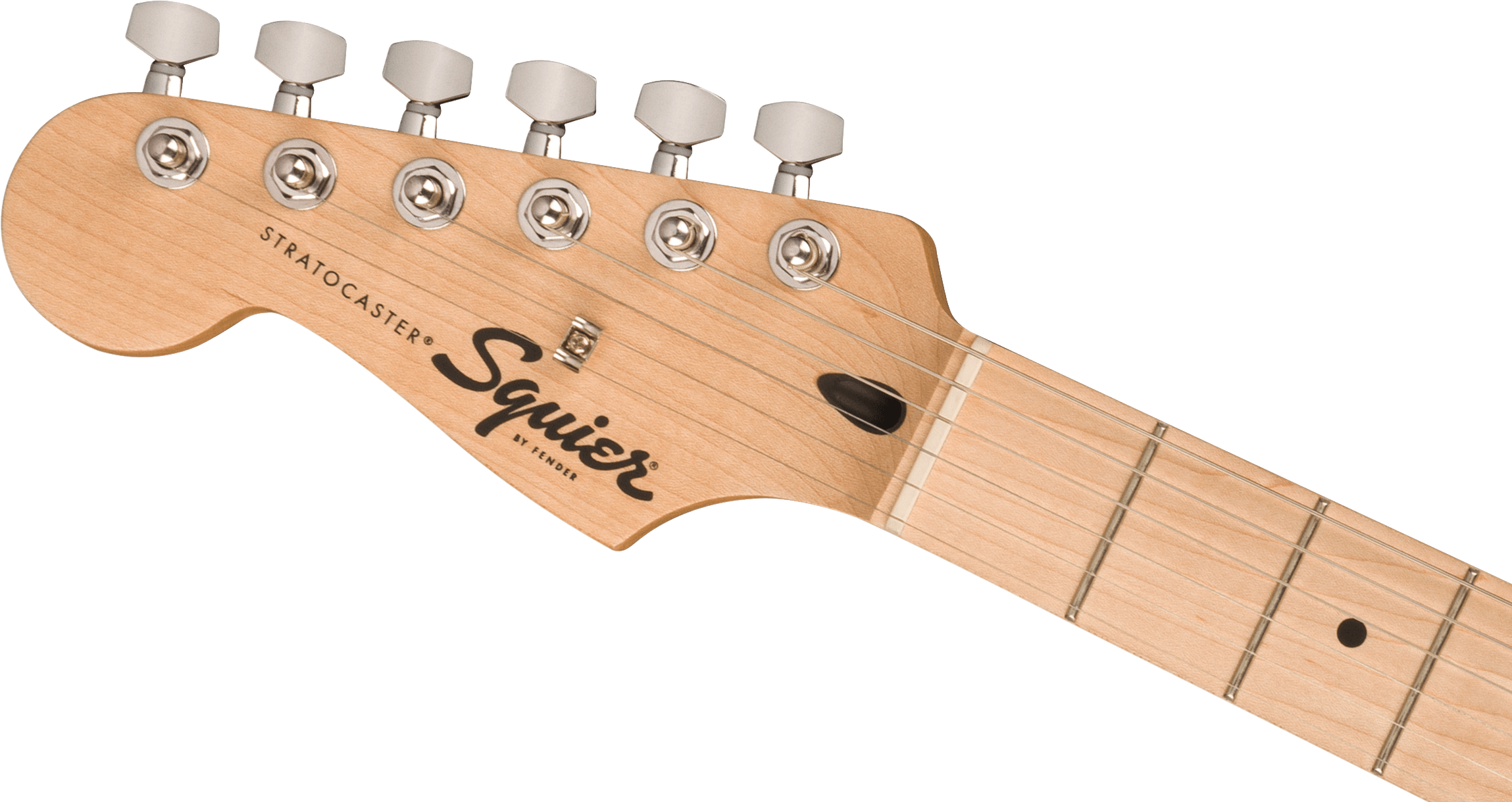 Sonic Stratocaster Left-Handed Maple Fingerboard  Black