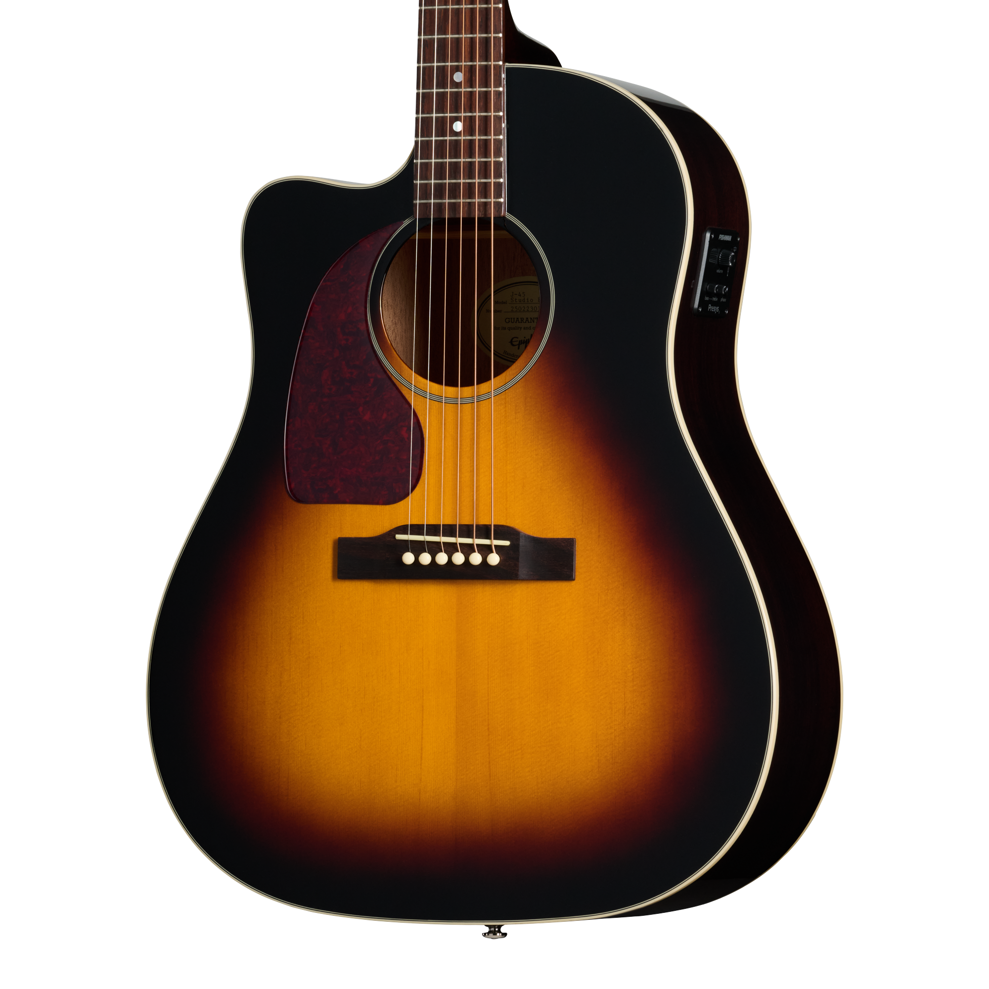 J-45 Studio EC Lefthand Vintage Sunburst