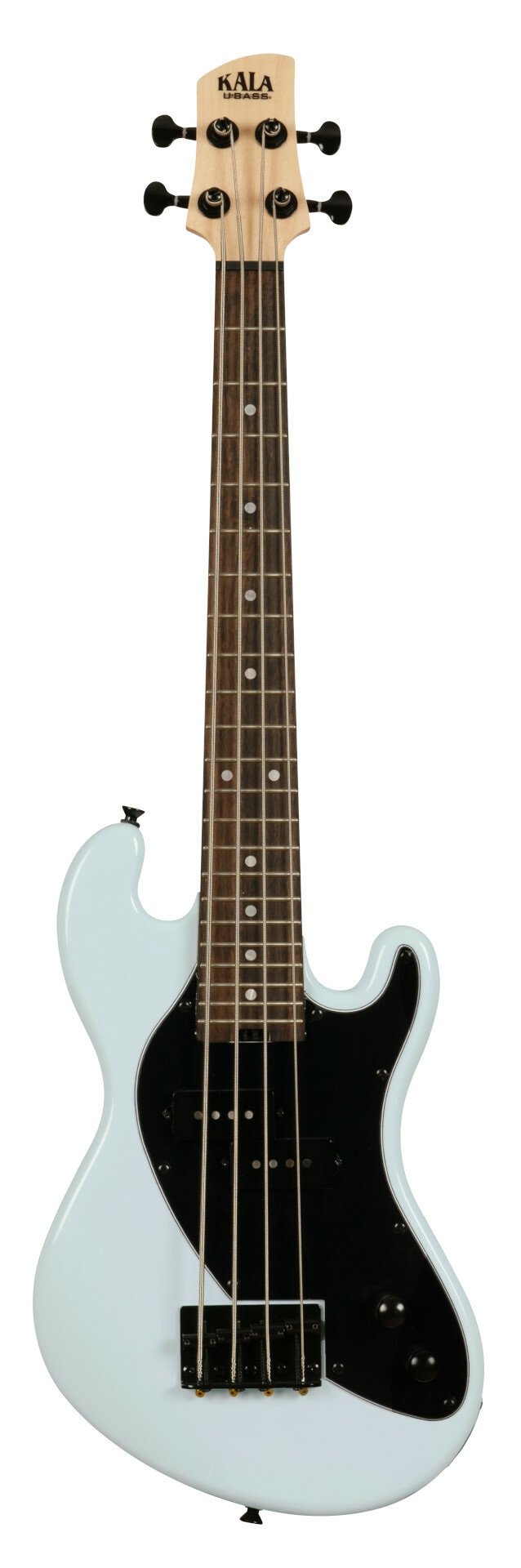 U-Bass Solid Body 4-String, Powder Blue, Fretted, with Bag