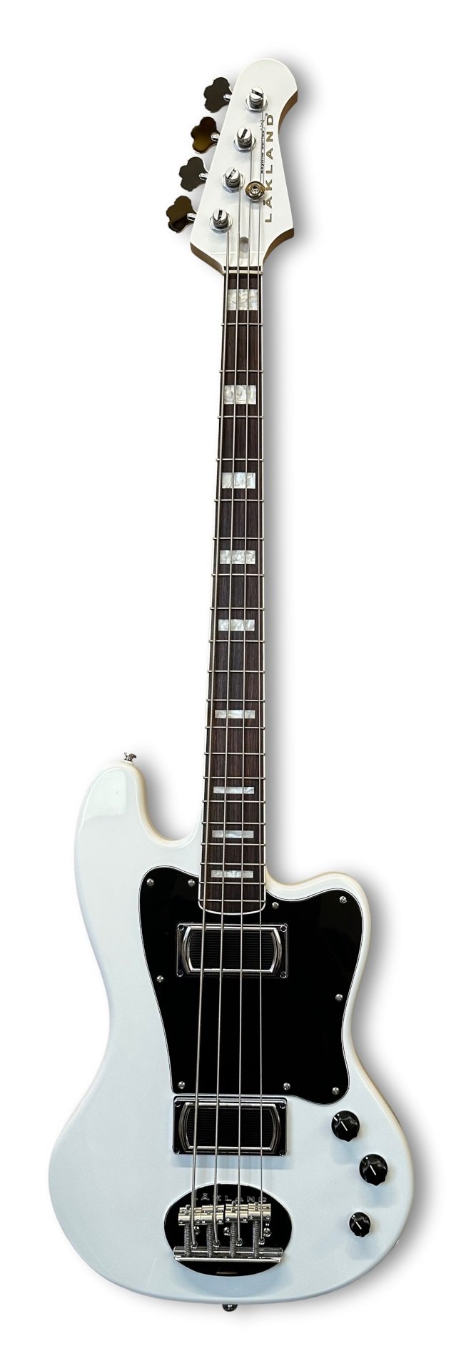 Skyline Decade Bass, 4-String - White Gloss