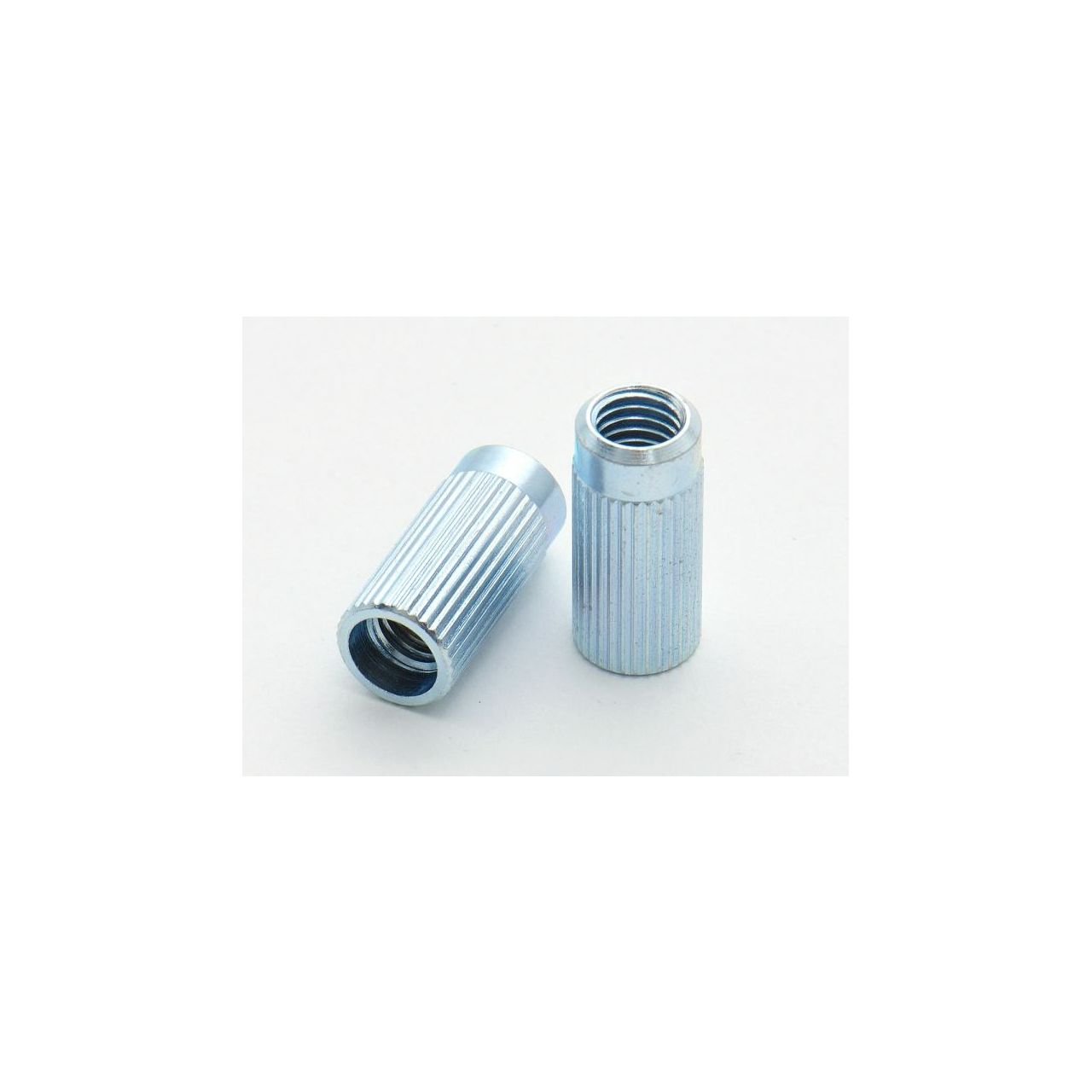 HW00C Einschlaghülse für Stop Tailpiece, M8, chrom (1 Paar)