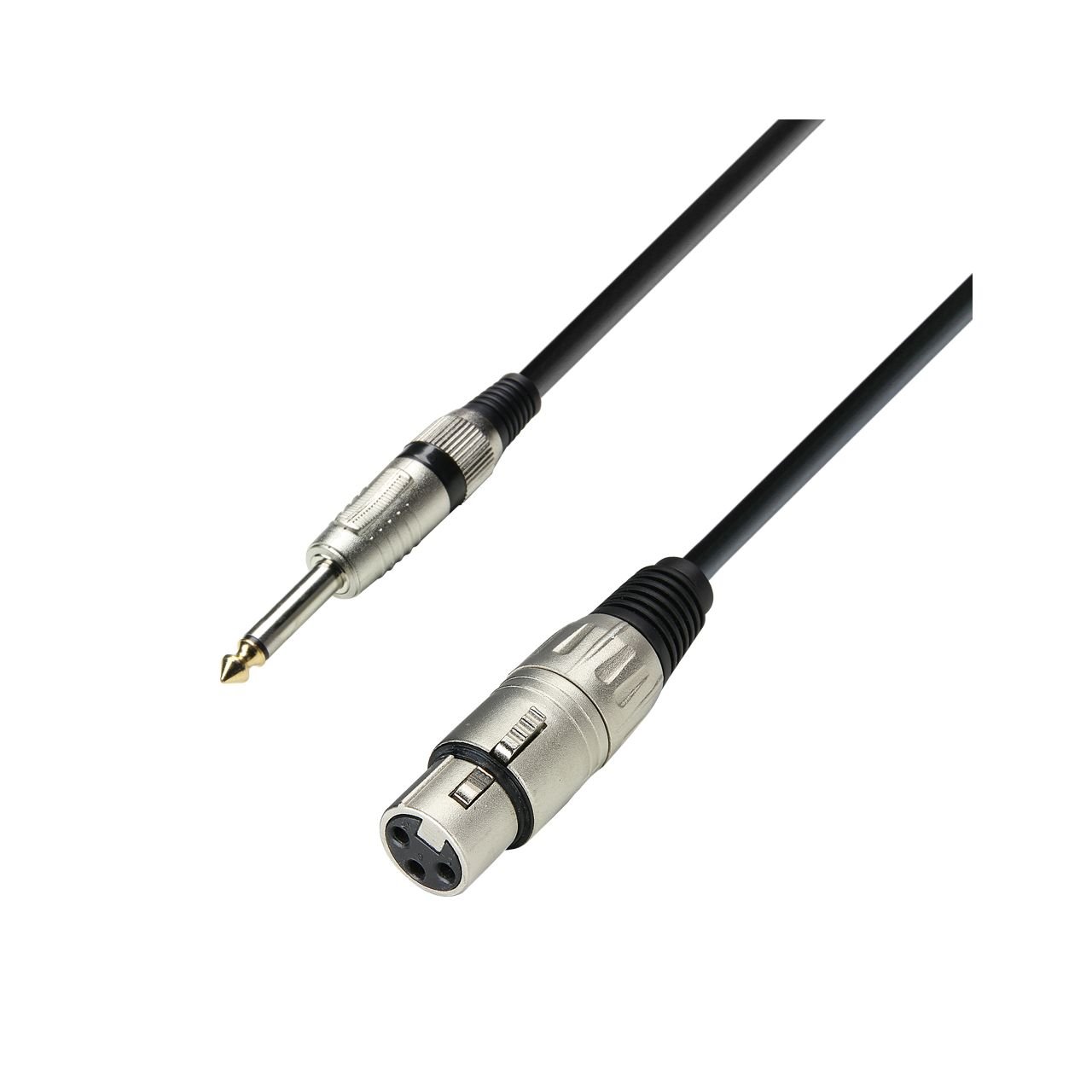 Adam Hall Mikrofonkabel XLRf-Klinke 1m