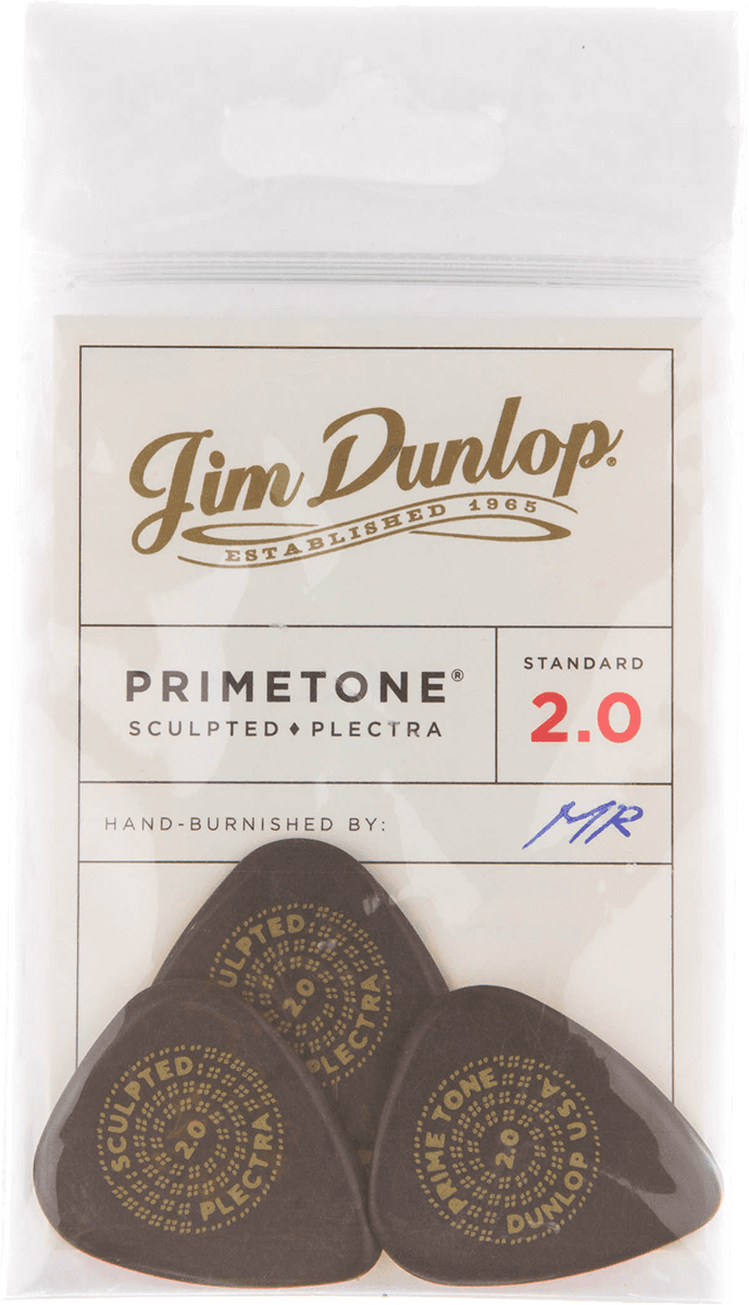 Primetone Standard Picks, smooth, Player´s Pack, 3 pcs., 2.00 mm