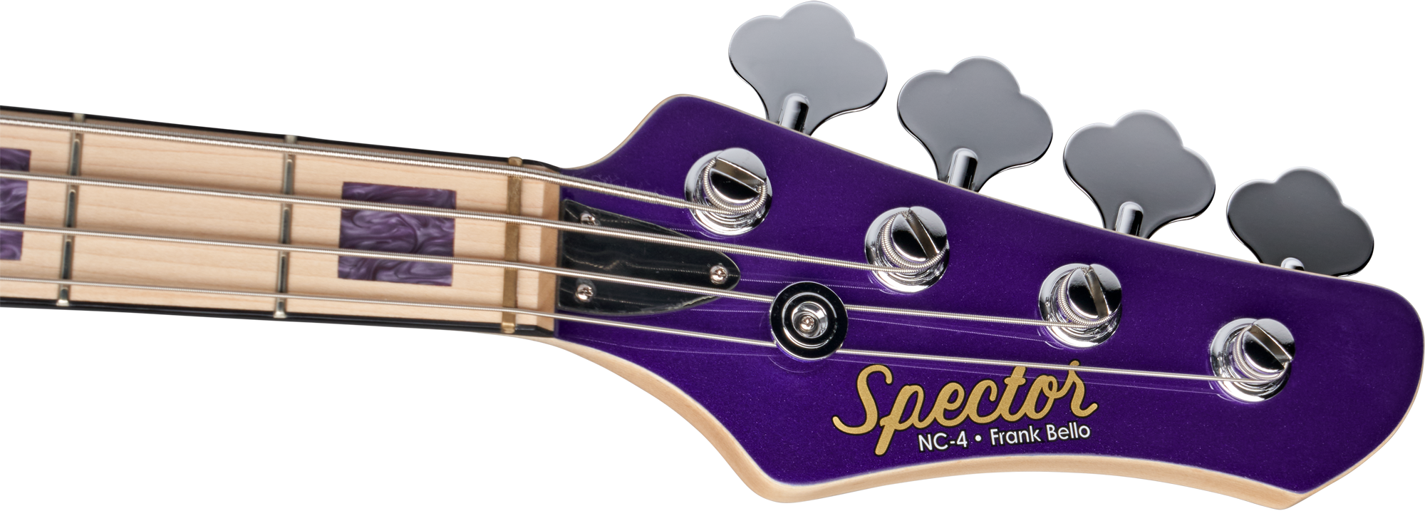 Icon NC-4 Frank Bello Signature Bass Metallic Purple