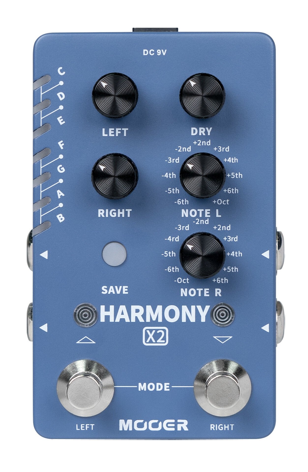 Harmony X2 - Dual Channel Harmony Effects Pedal