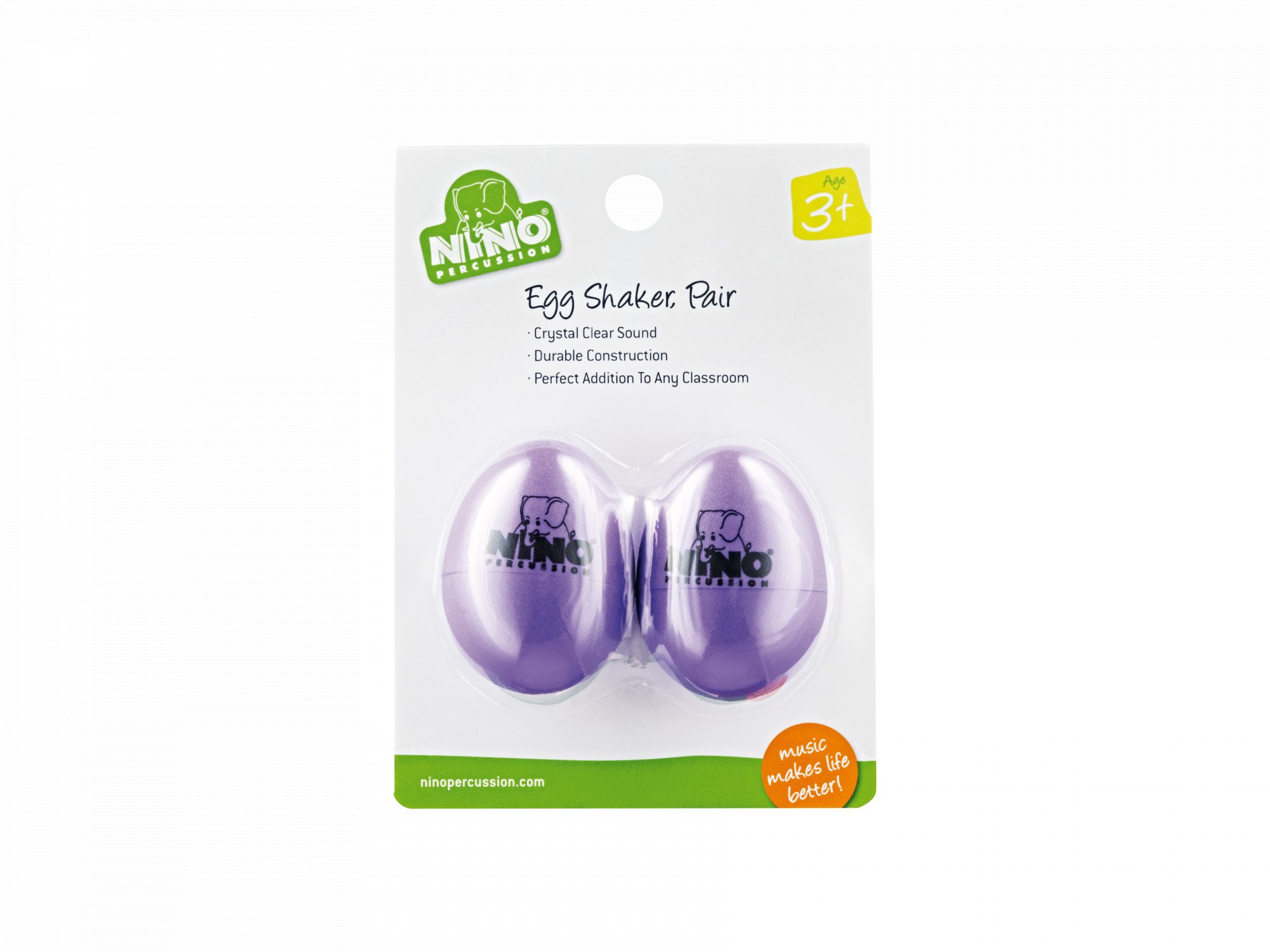 Egg Shaker Paar Purple – Percussion Rasseln