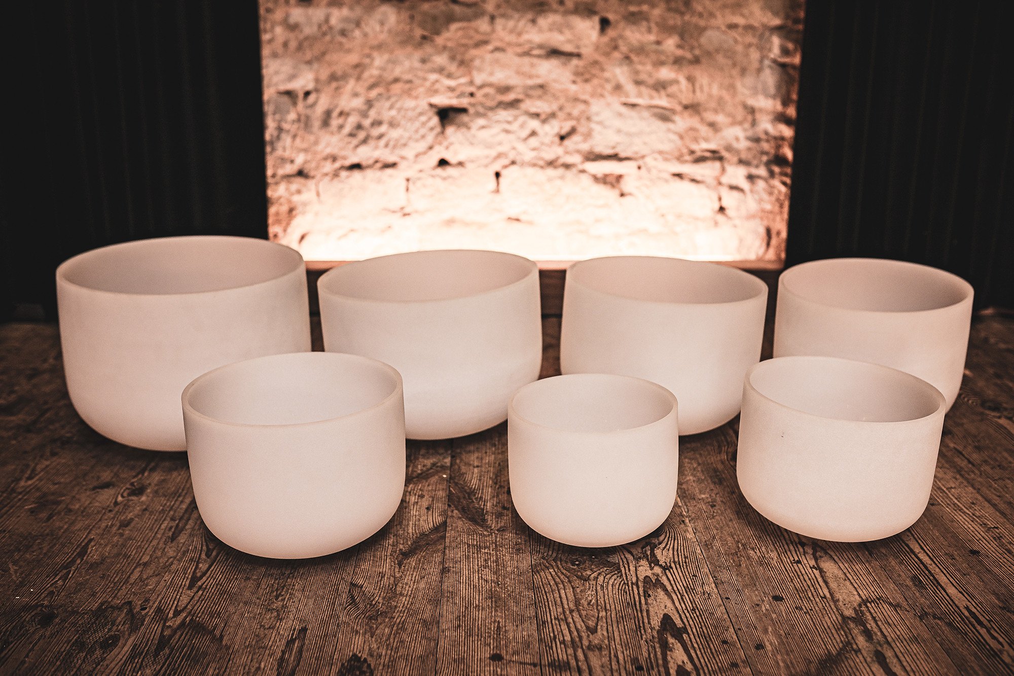 Crystal Singing Bowls Chakra Set - 7 teilig