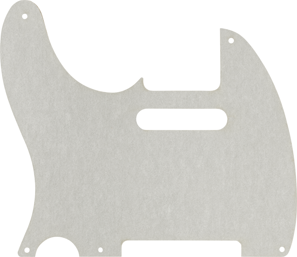 Waylon Jennings Leather Pickguard White