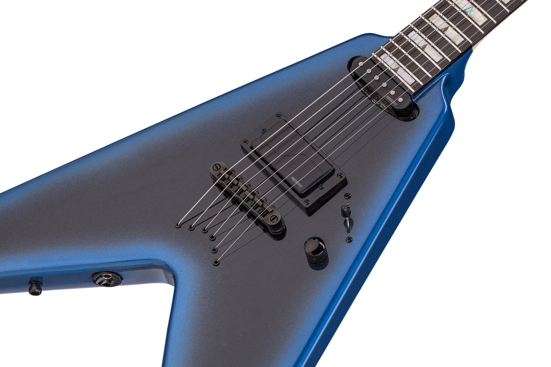 Artist Line Shark WH-1 - Solid Dark Night Metallic High Polish E-Gitarre