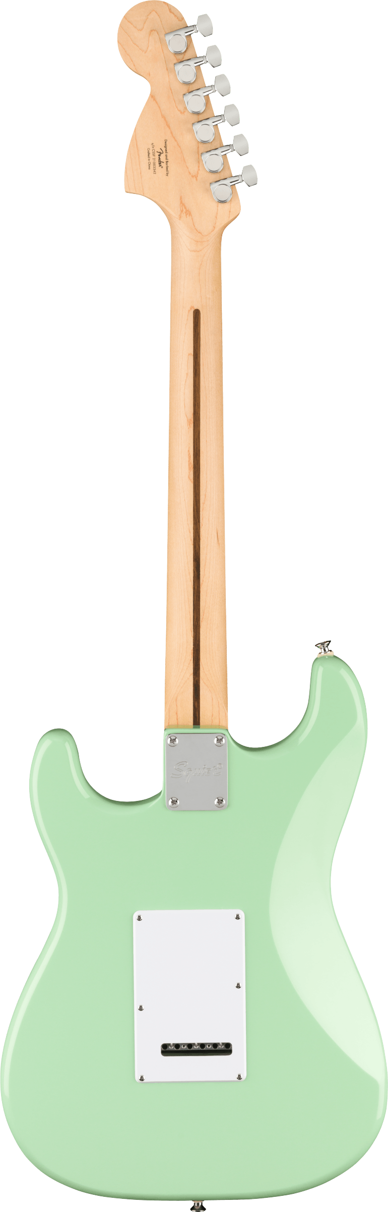 FSR Affinity Series™ Stratocaster®, Laurel Fingerboard, White Pickguard, Surf Green