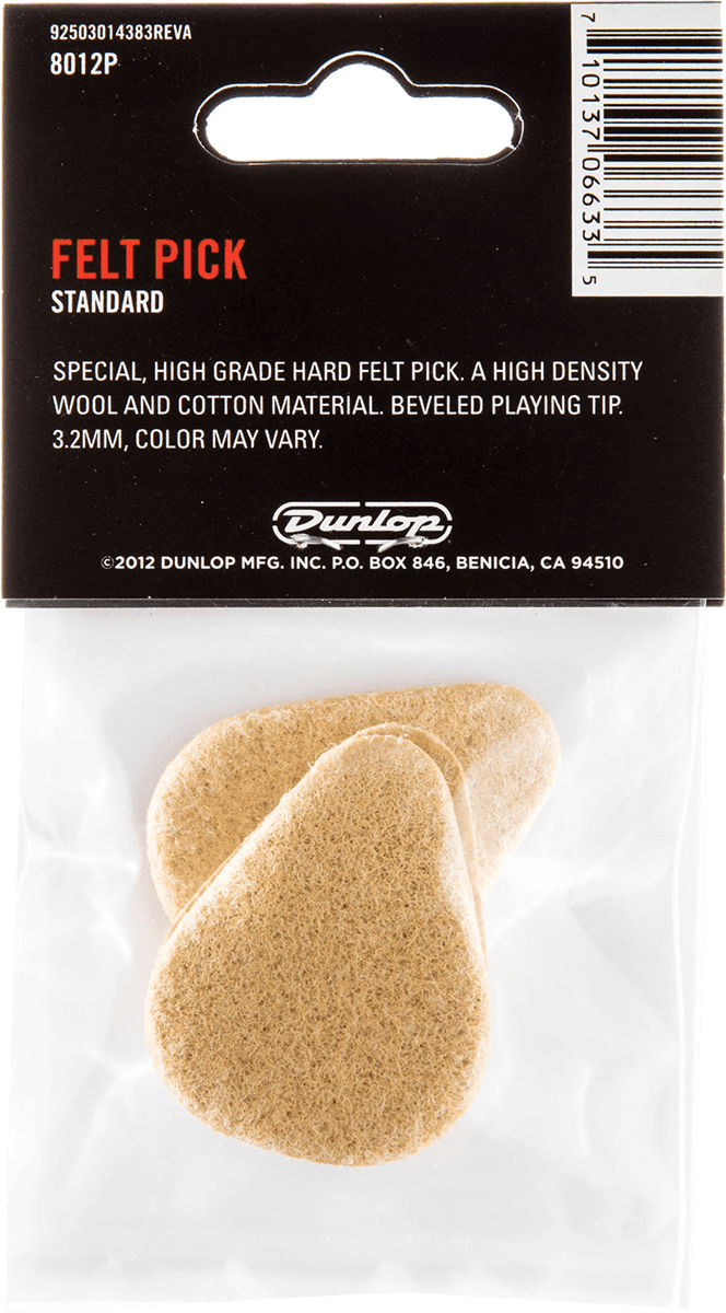 Felt Pick - Nick Lucas Shape picks