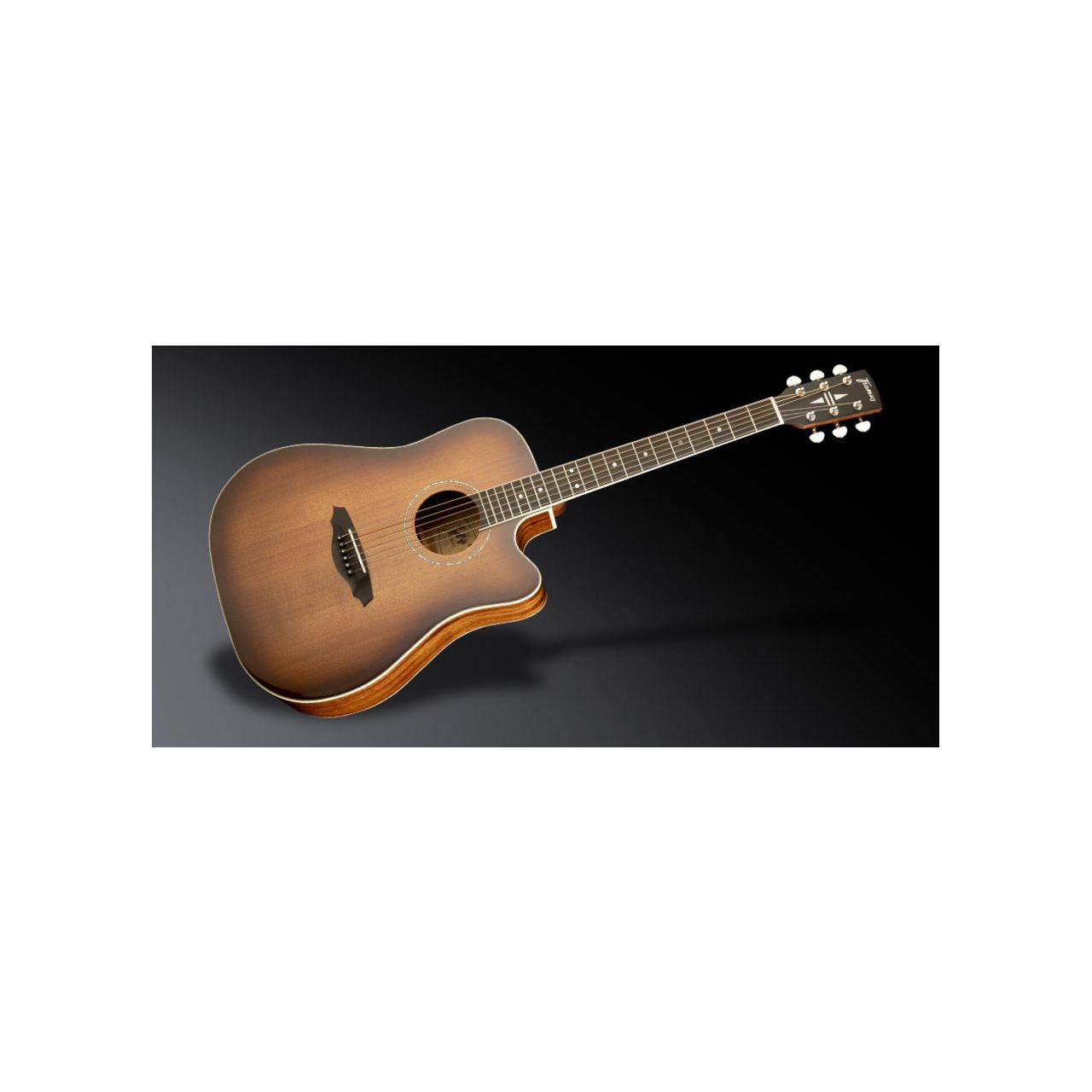 FD 14 M Dreadnought, with Cutaway & Presys II EQ - Vintage Sunburst, TPO