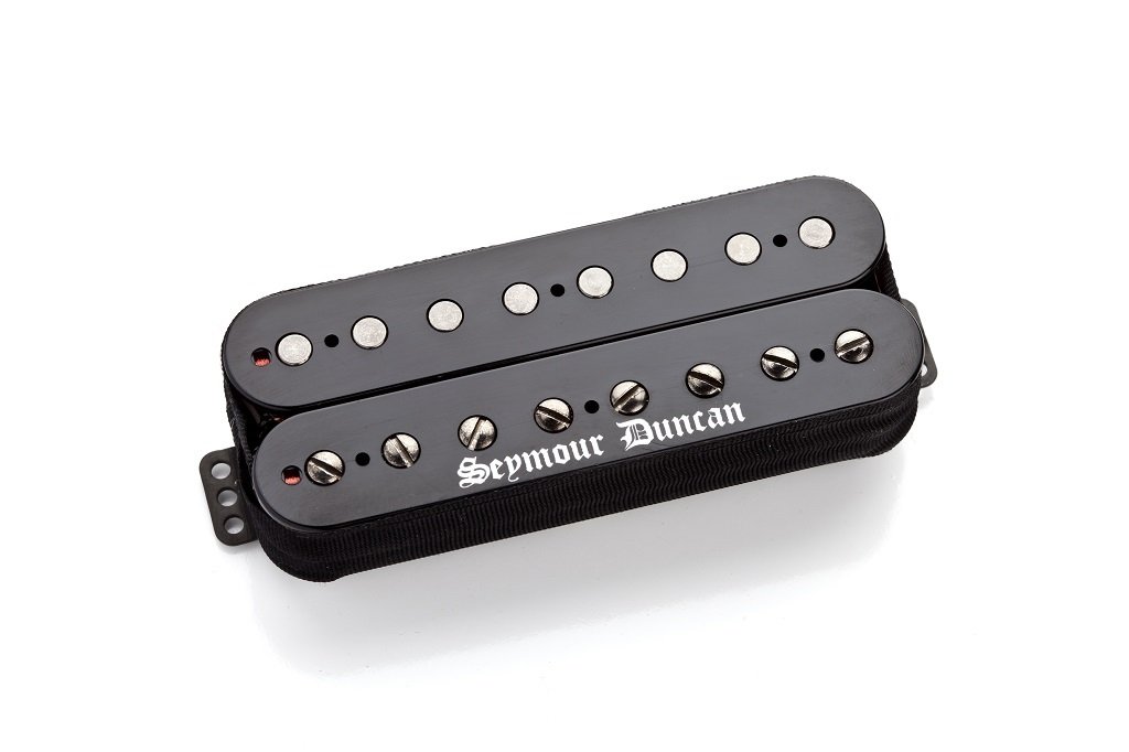 Black Winter - Bridge Humbucker, 8-String - Black