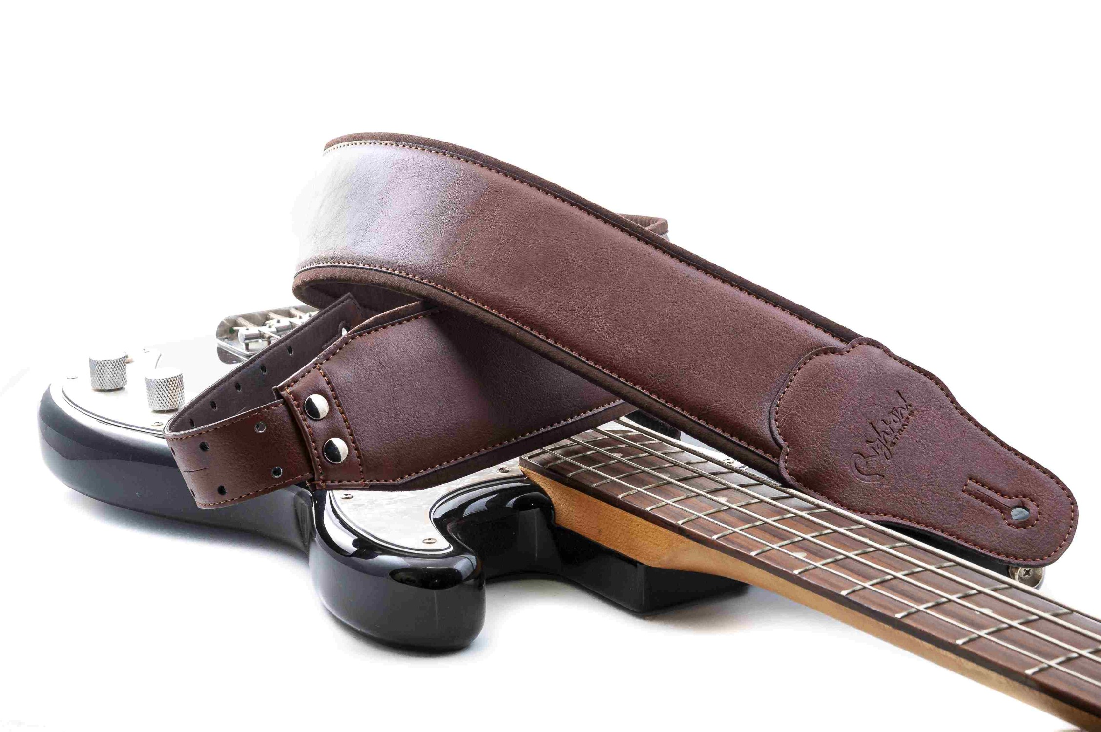 Charm-80 Brown Bass Strap
