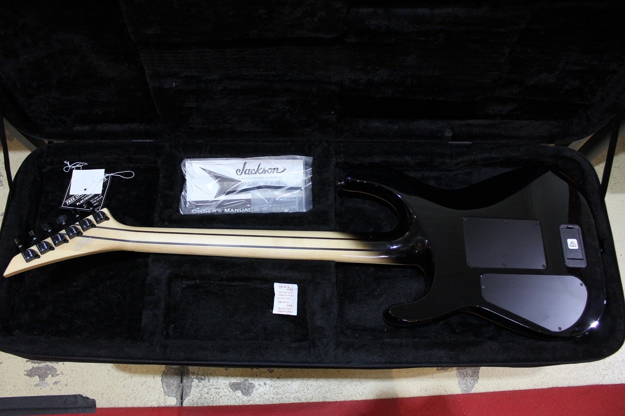 Jackson Limited Edition Wildcard Series Soloist SL2FM Transparent Black Burst USED1!