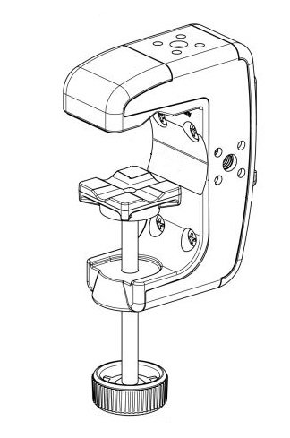Tischklammer für 16085 Kopfhörerhalter