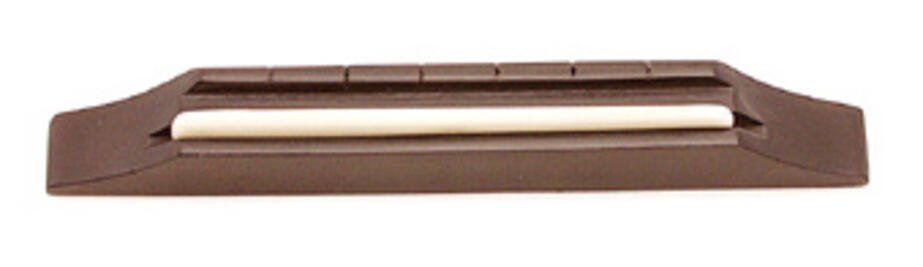 B 3342 - Hardwood Ebonized Acoustic Guitar Bridge