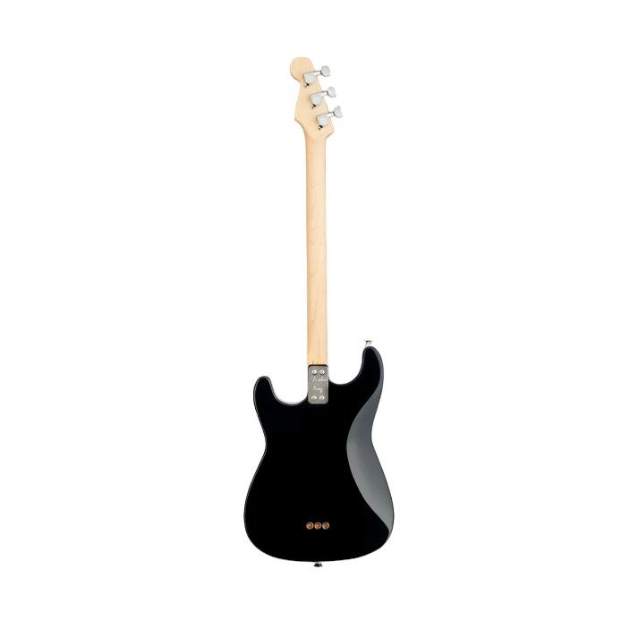 X Fender Stratocaster Black 3-String Kindergitarre