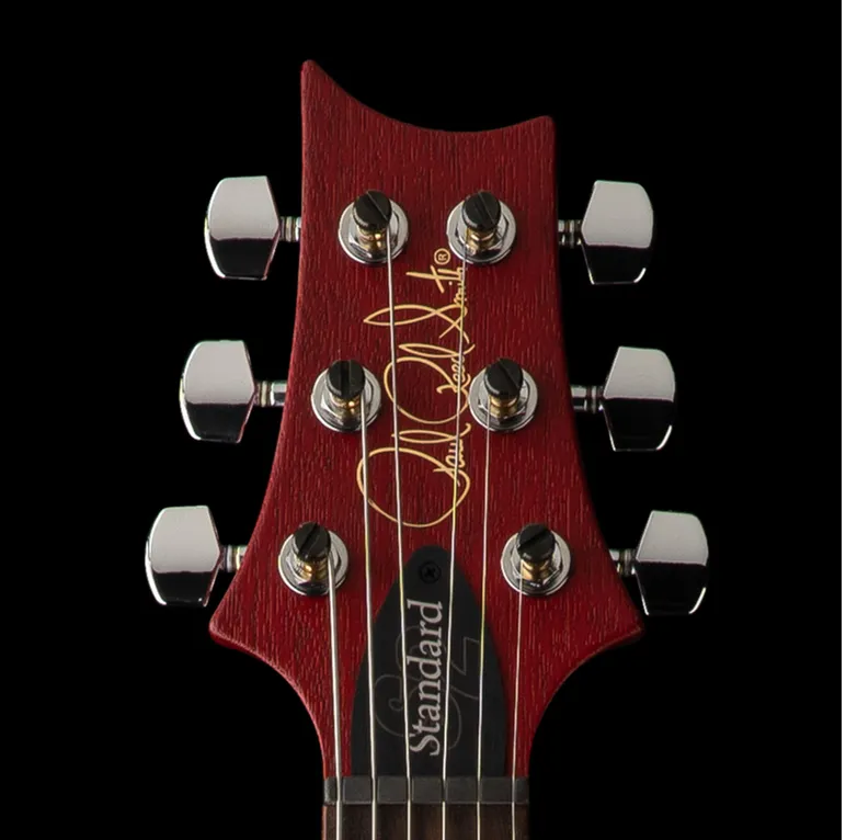 Griffbrett der PRS S2 Standard 22 Satin Vintage Cherry – Palisander, 22 Bünde, Vogel-Inlays