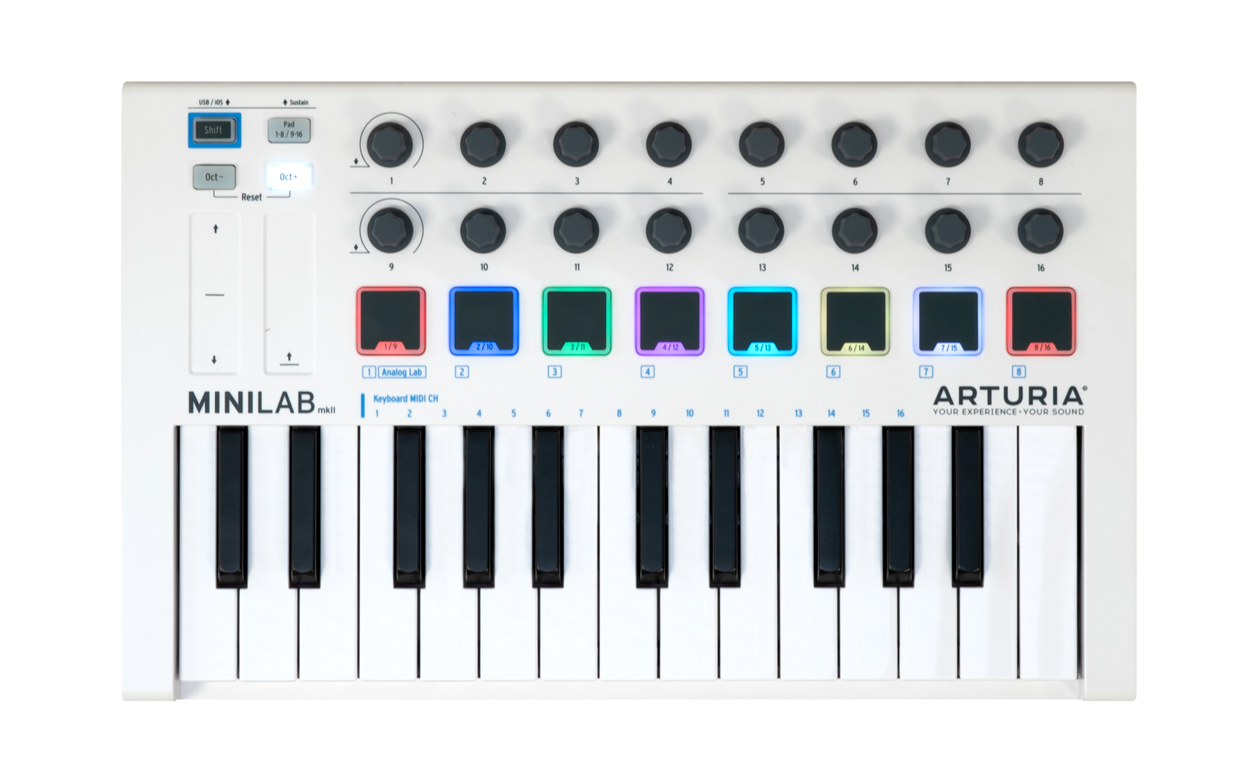 MiniLab mkll - Universal MIDI Controller 