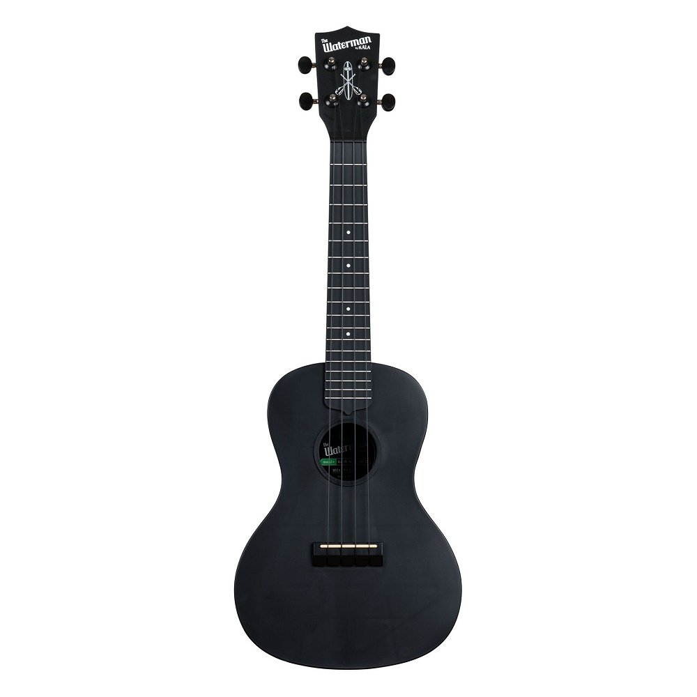 Waterman Recycled Concert Ukulele Black Sand