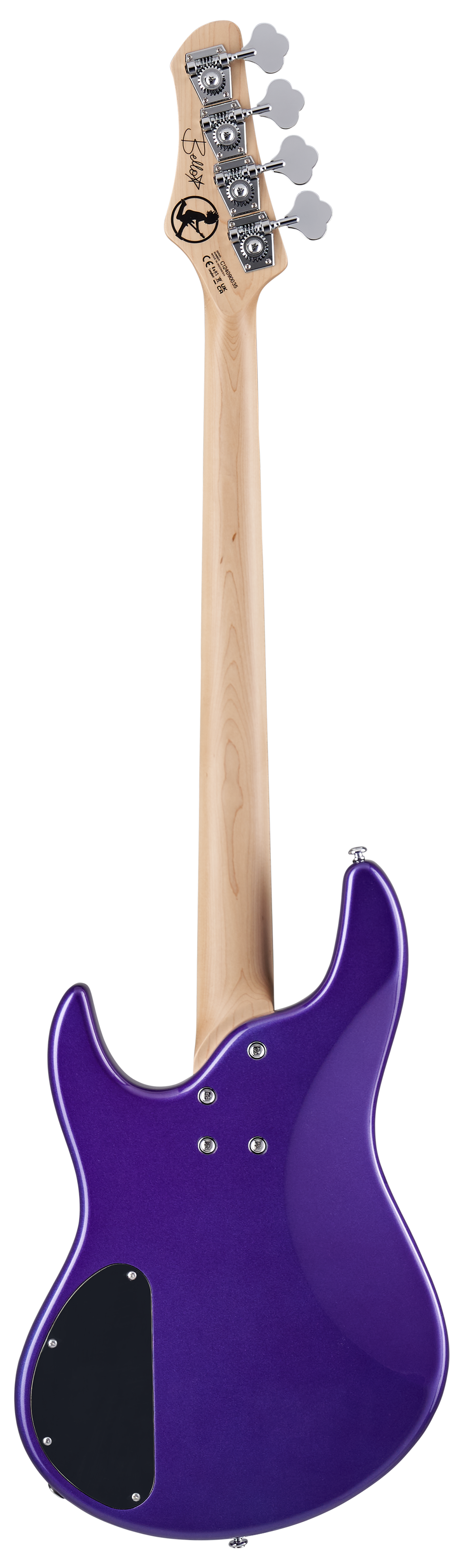 Icon NC-4 Frank Bello Signature Bass Metallic Purple