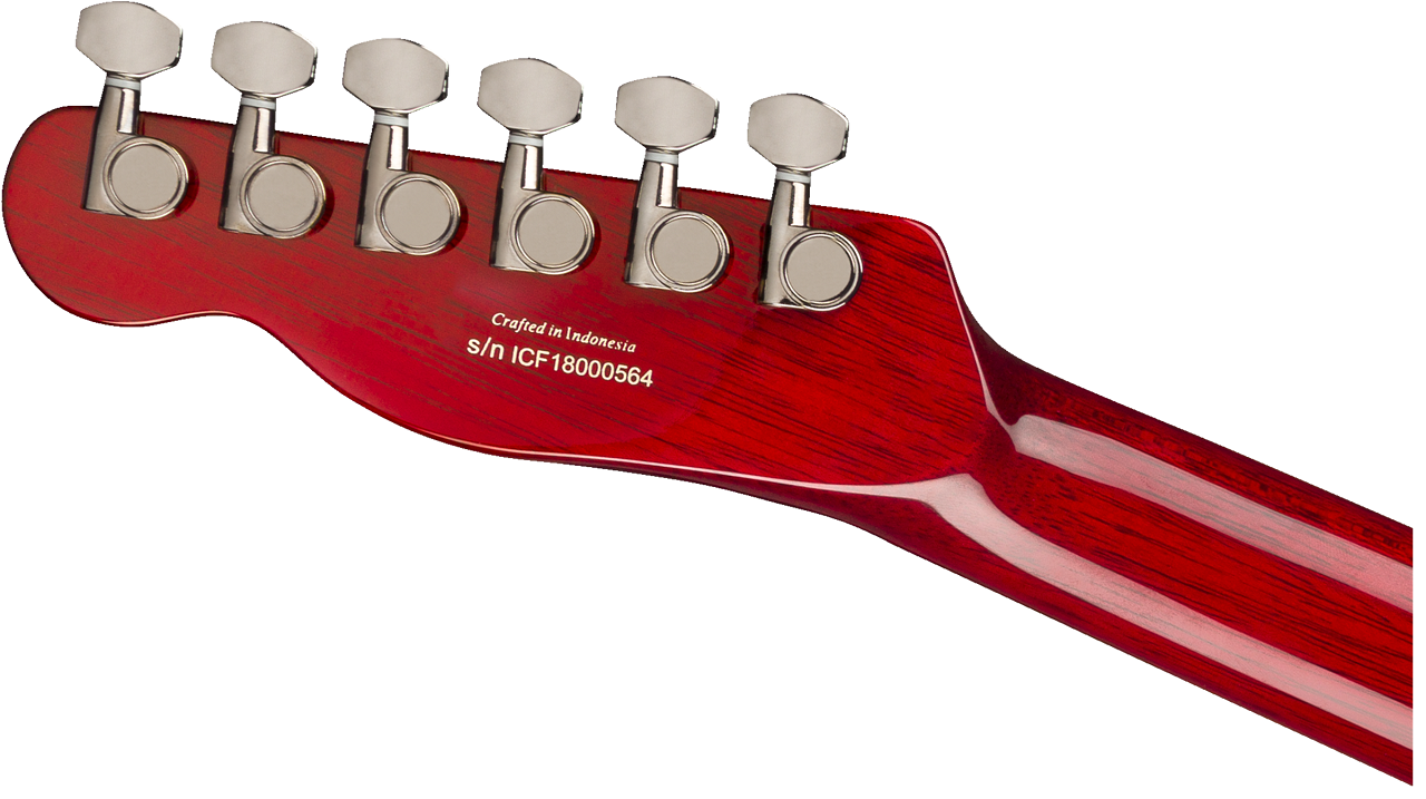 Special Edition Custom Telecaster FMT HH, Crimson Red Transparent