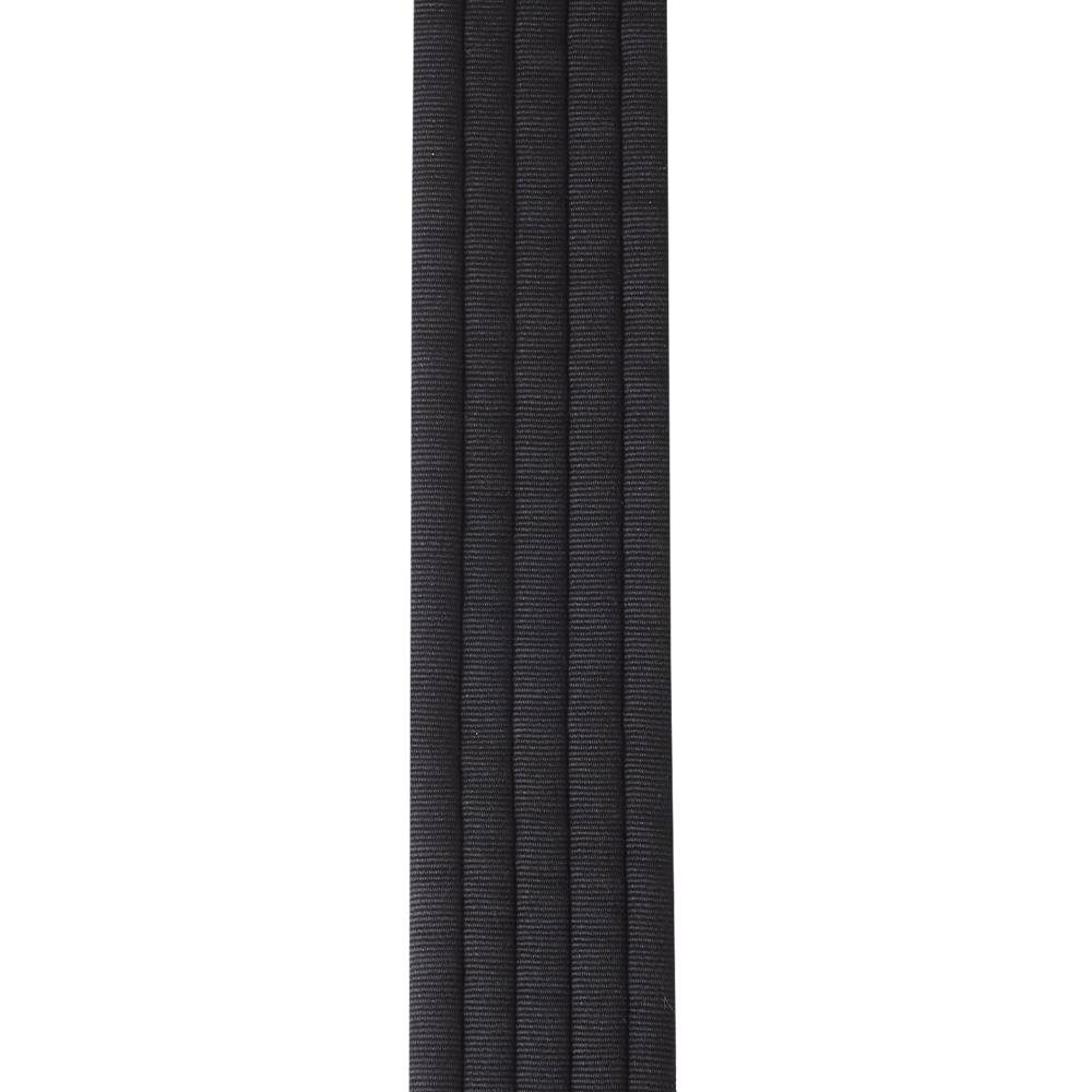 Auto Lock Gitarrengurt gepolstert, schwarze Streifen