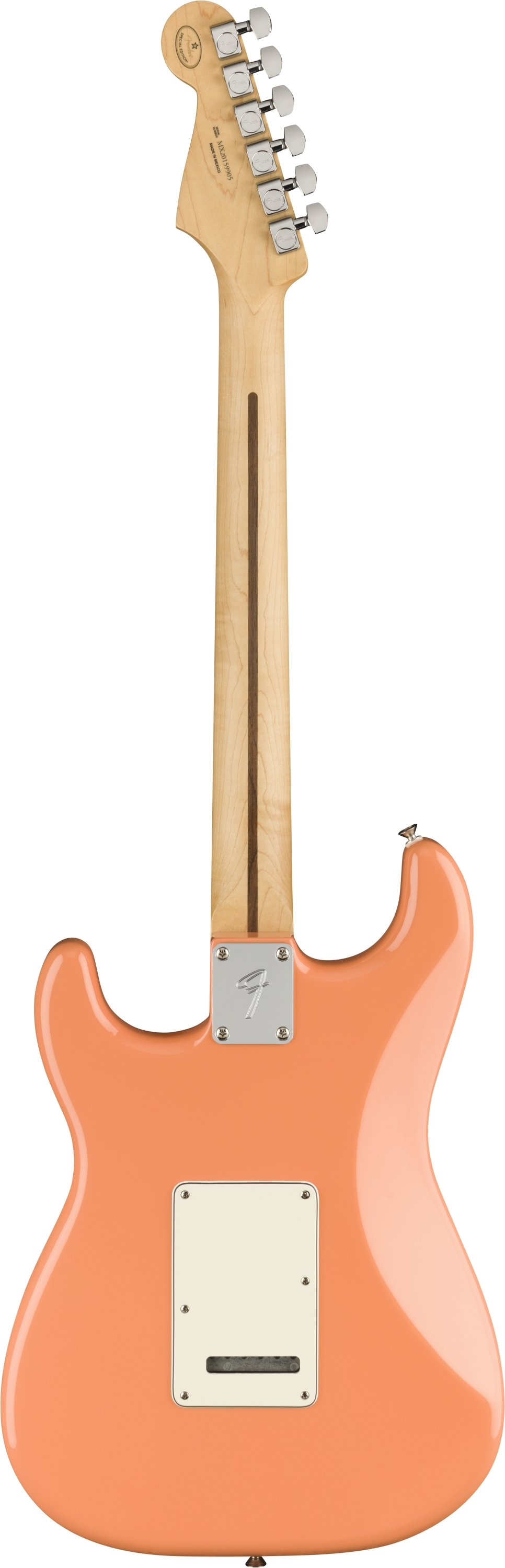 Ltd Player Stratocaster, Maple Neck, Pacific Peach
