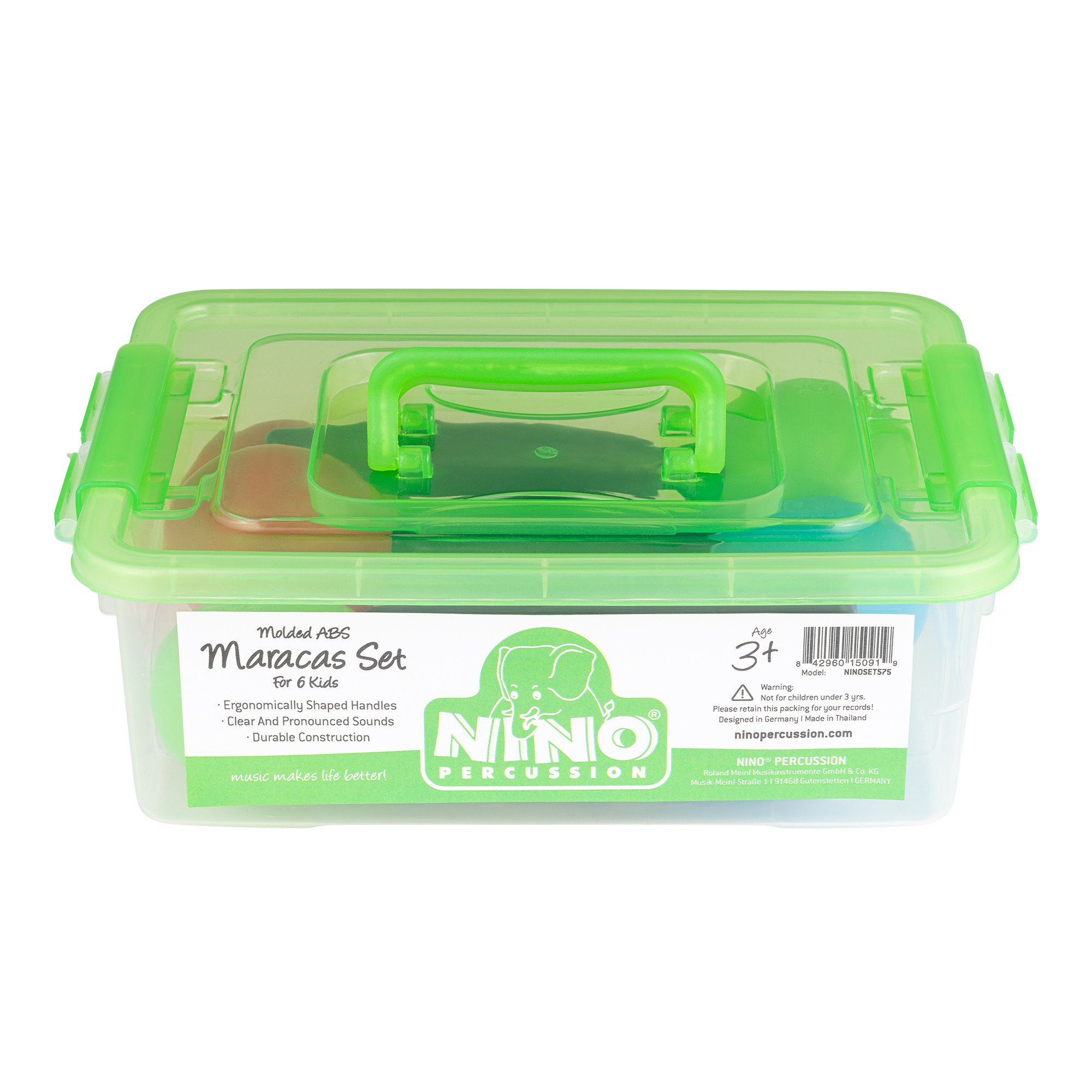 Egg Maracas Set  ABS - 6 Stück