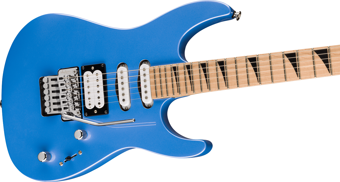 X Series DK3XR M HSS, Maple Fingerboard, Frostbyte Blue