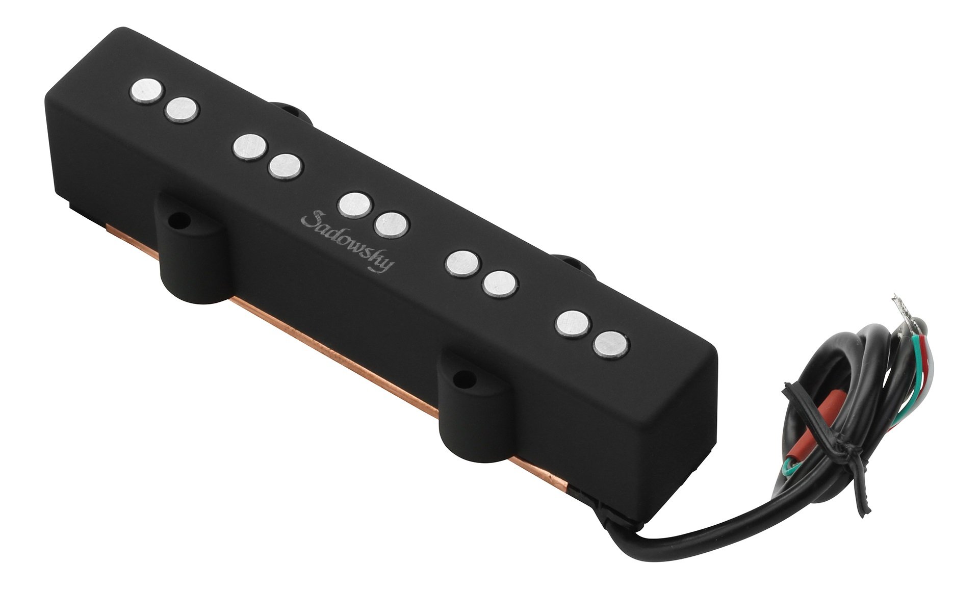 J-Style Bass Pickup, Wide, Noise-Cancelling, Stacked Coil, 5-String - Bridge