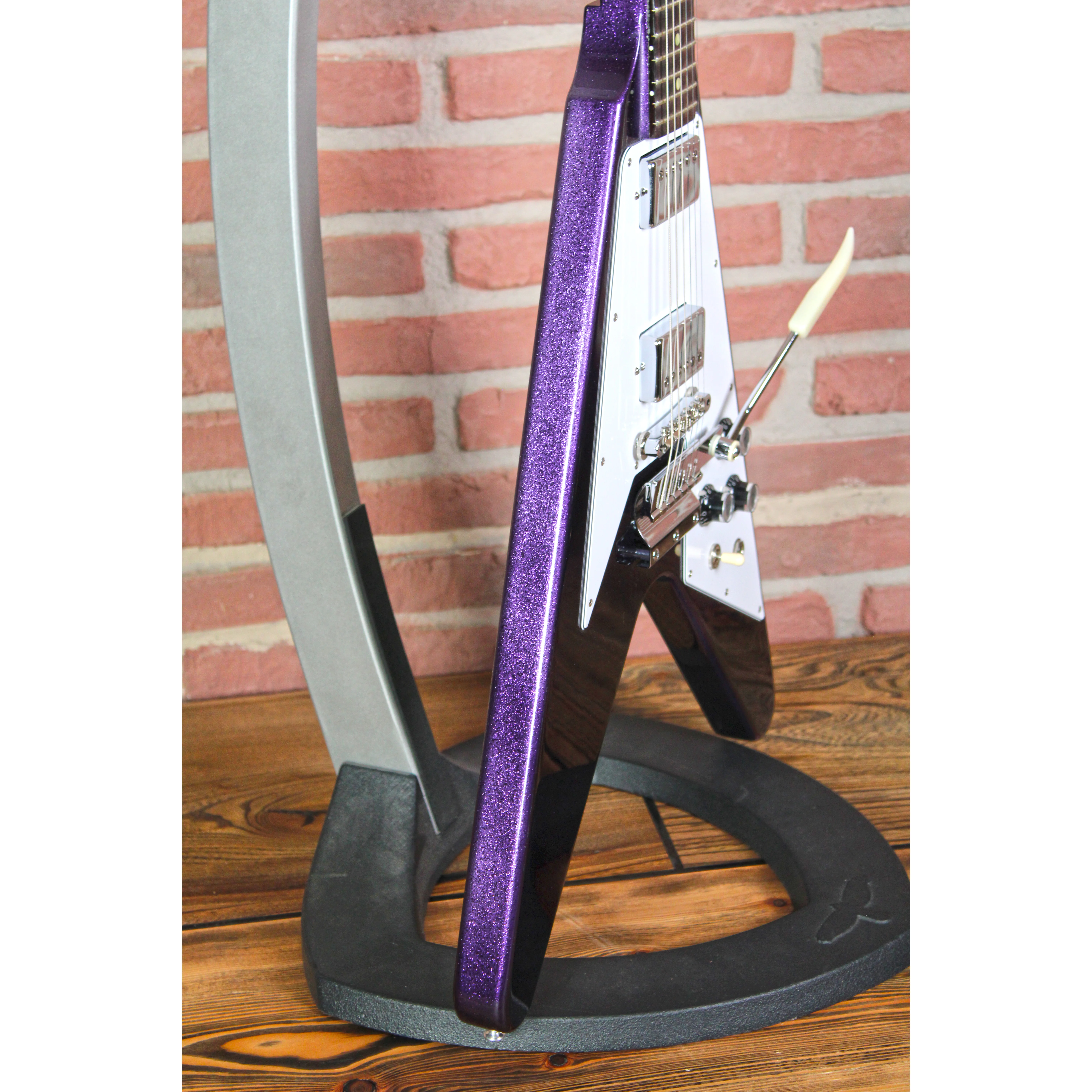 67 Flying V M2M Purple Sparkle Short Maestro Custom Shop