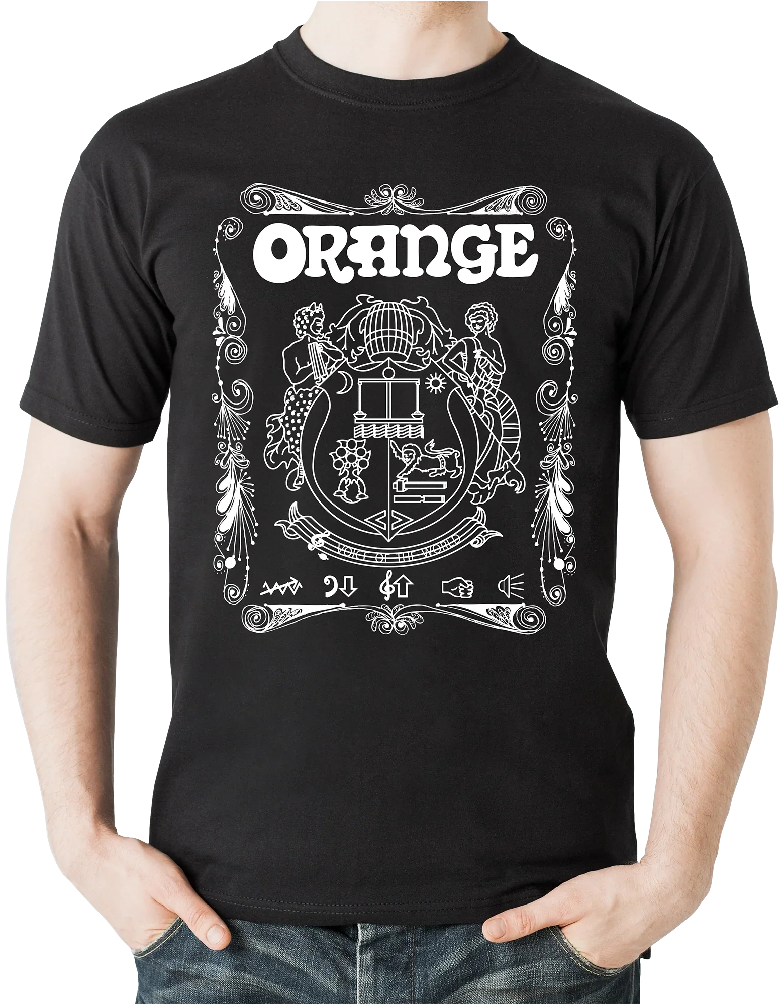 Crest T-Shirt Schwarz 2X-Large