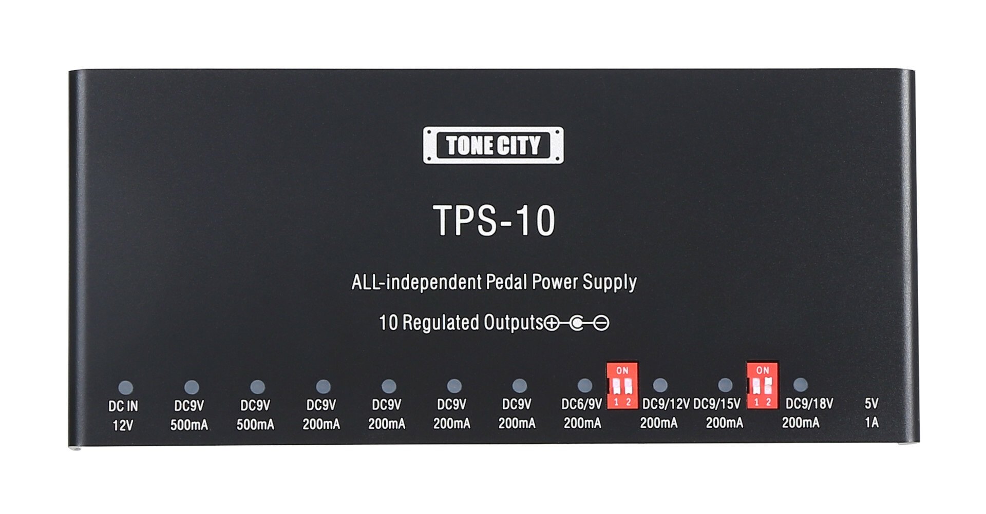 TPS-10 - Multi Power Supply with 10 Outputs