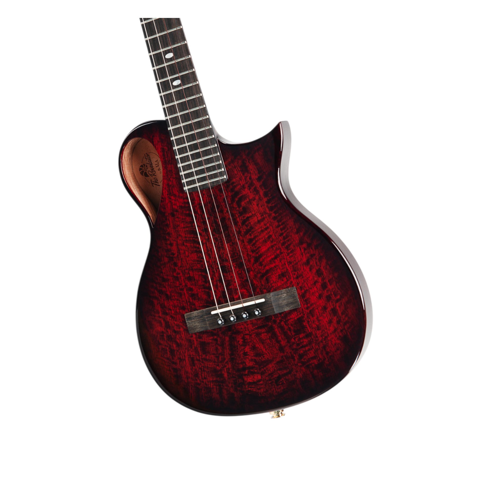 Revelator Nautilus Tenor Ukulele Horizon Red Glow  Mango