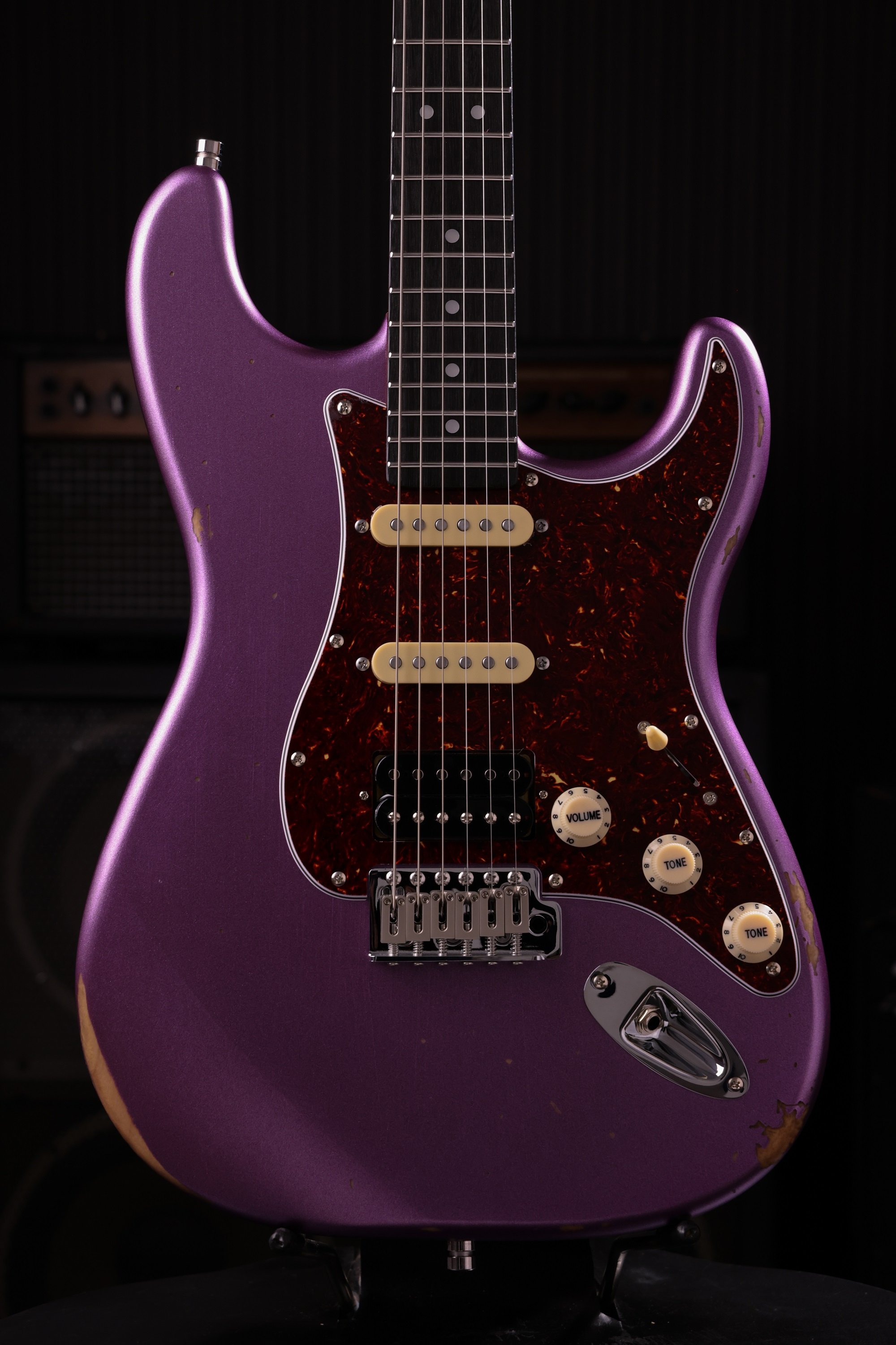 PS-7 PP R Purple Relic E-Gitarre