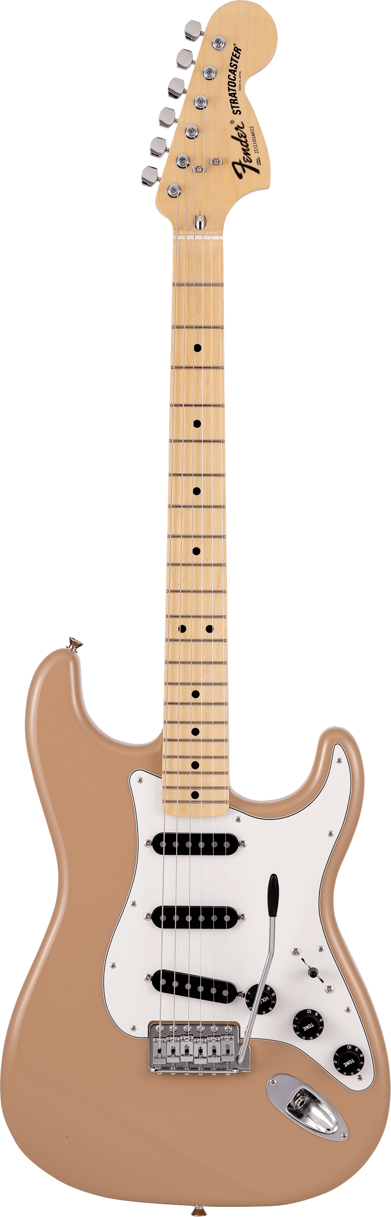 Made in Japan Limited International Color Stratocaster®, Maple Fingerboard, Sahara Taupe
